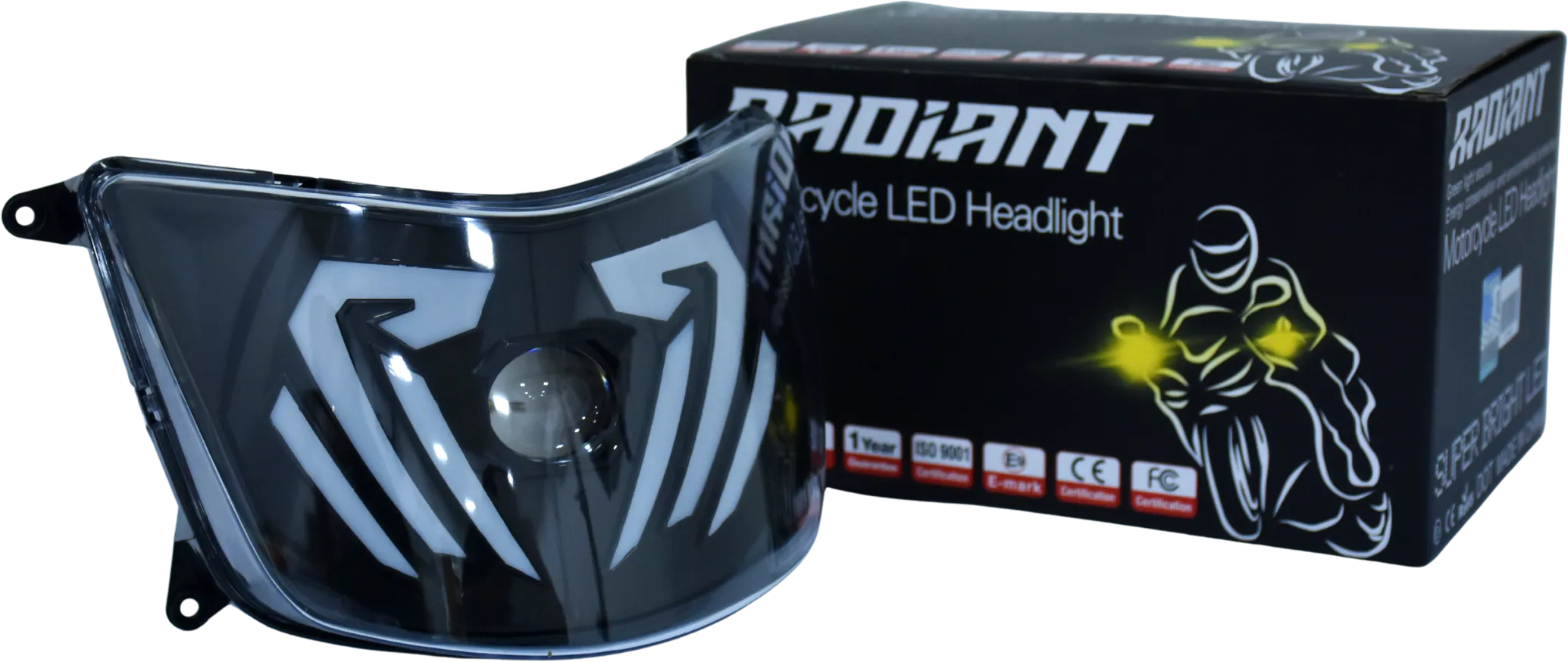 FAROLA BOXER CT 100 - 1 LED CON DIREC- CIONAL - COLORES - RADIANT