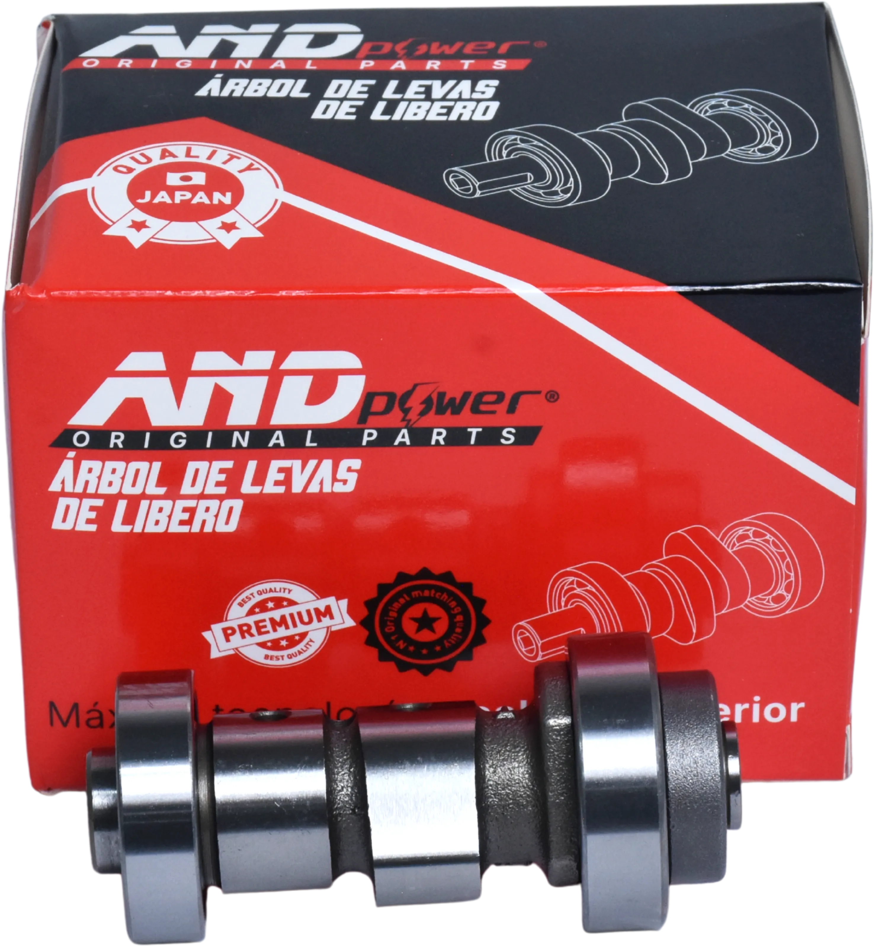 ARBOL DE LEVAS LIBERO/YBR/XTZ 125/ CRYPTON 110 - AND POWER