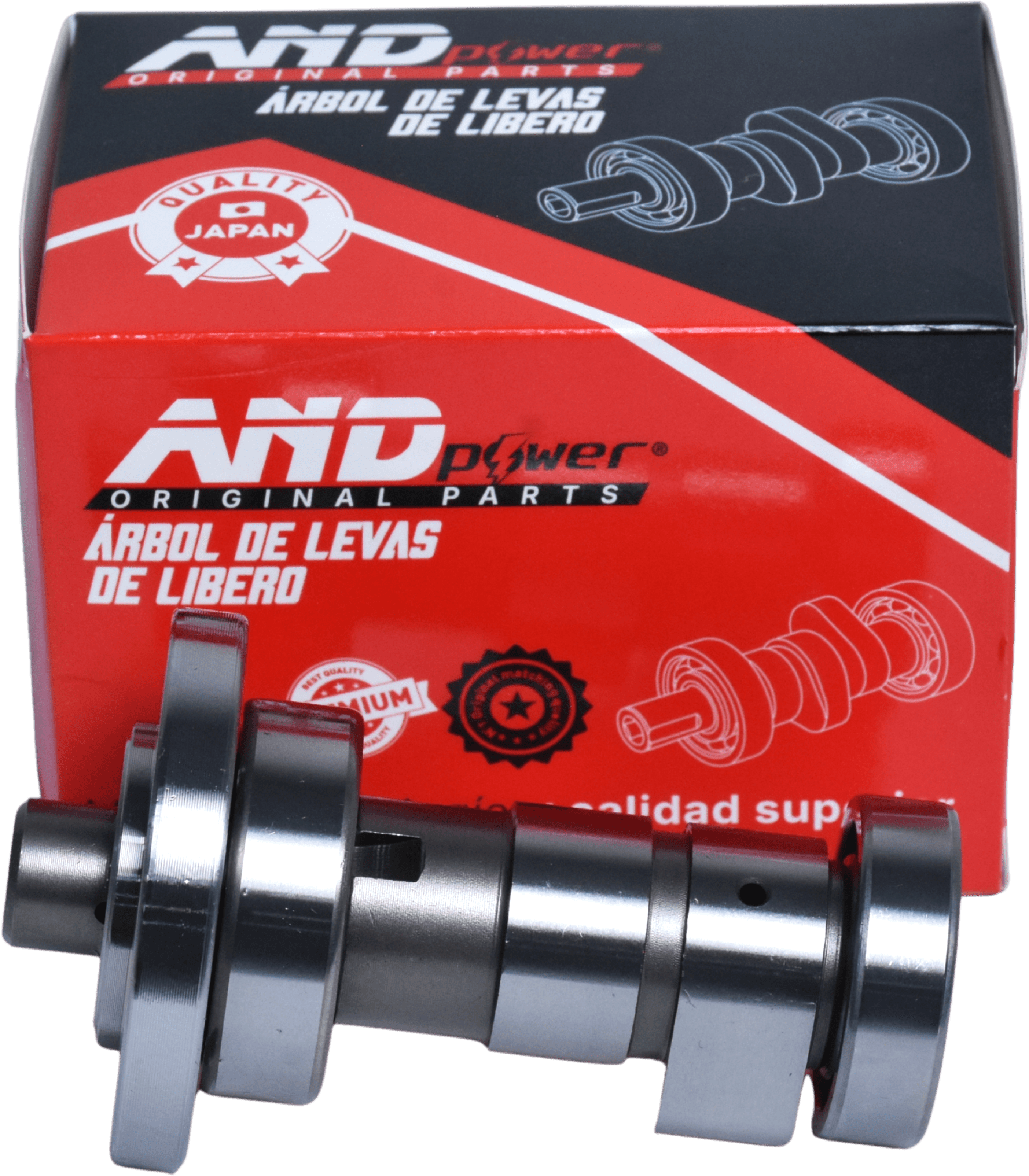 ARBOL DE LEVAS AKT TTX/TTR/CR5 180/200 - AND POWER