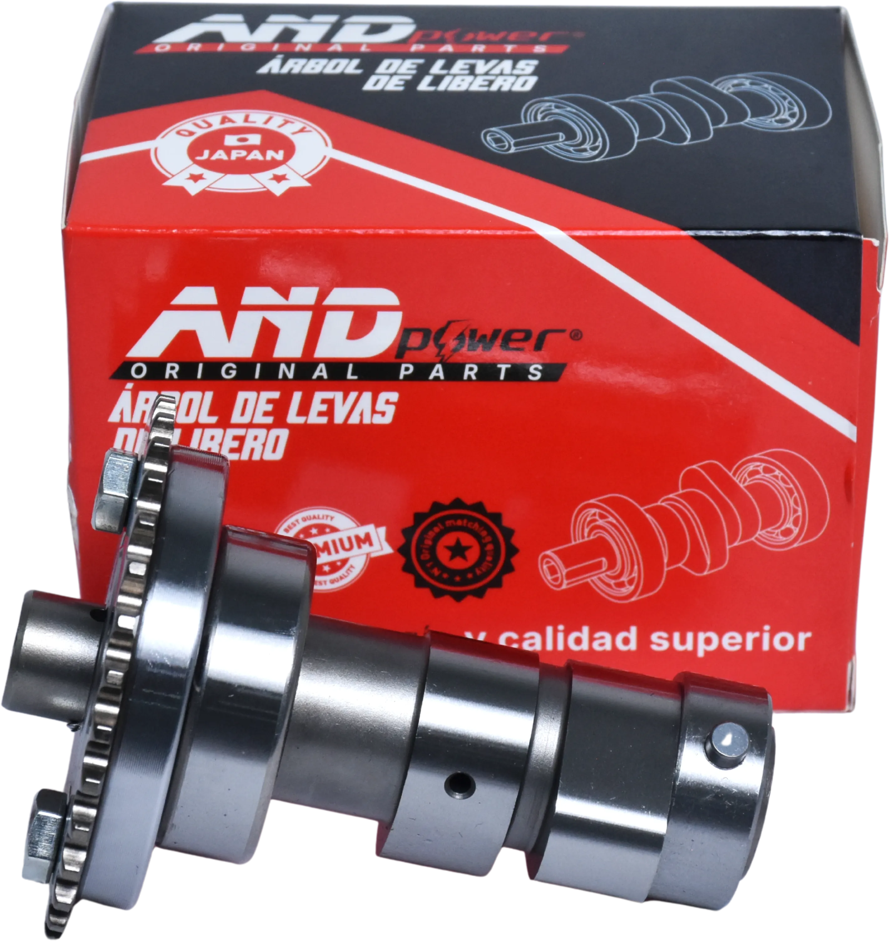 ARBOL DE LEVAS R1 BERA/DT BERA 200 BUJE - AND POWER