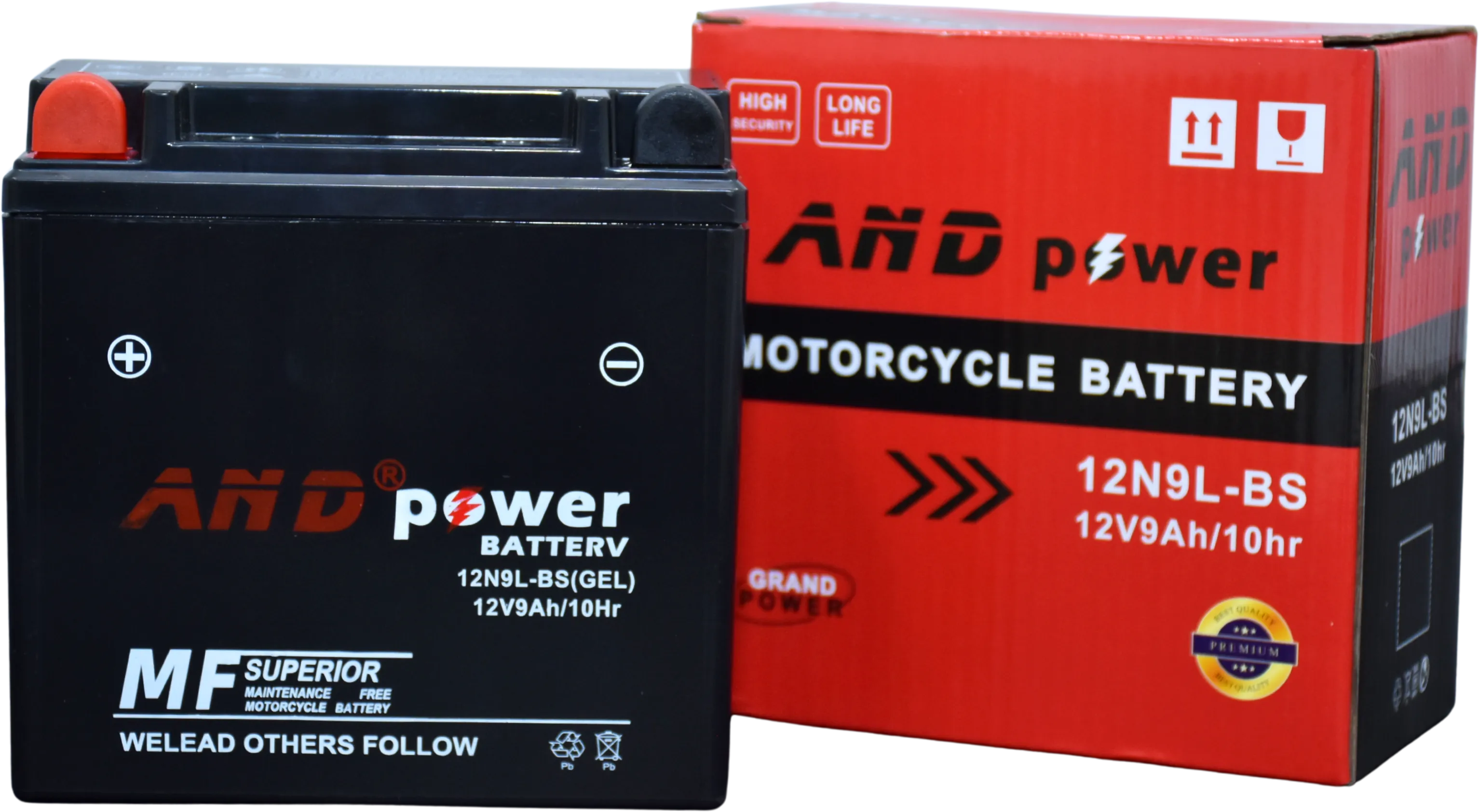 BATERIA PULSAR180/GN/ARSEN - 12N9 - AND POWER