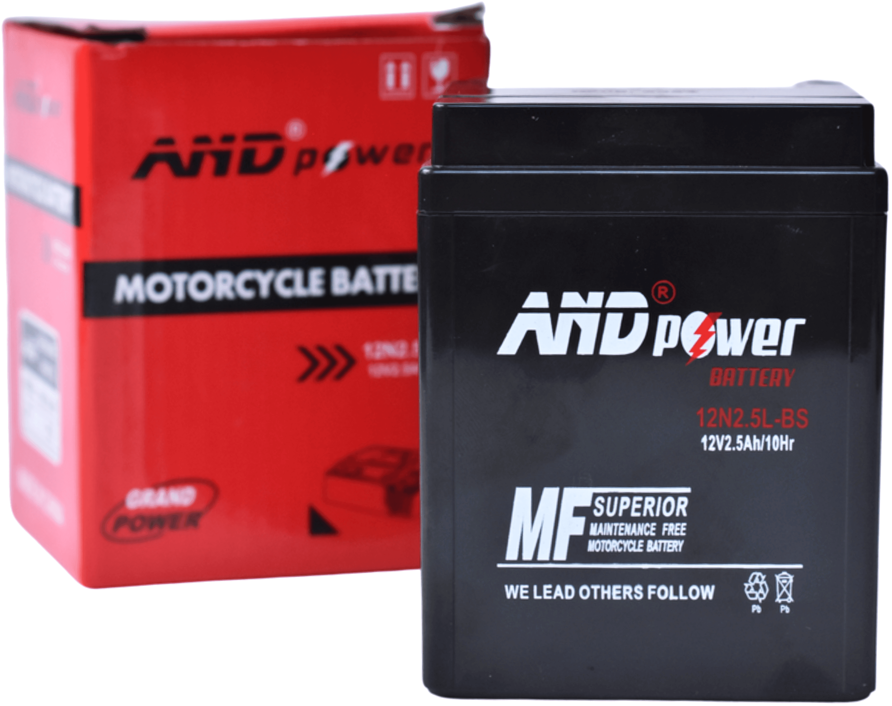 BATERIA BOXER - 12N2.5 - AND POWER