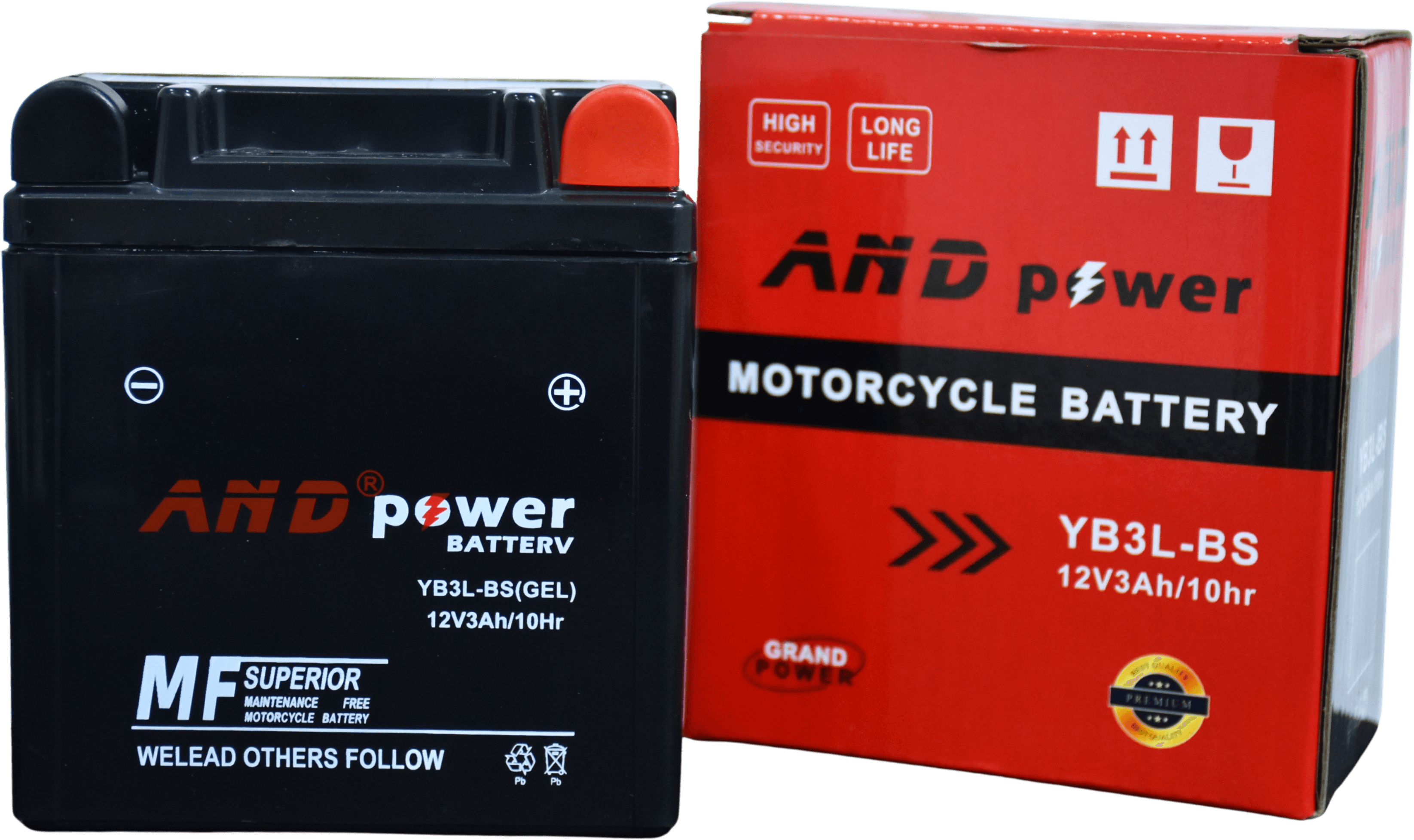 BATERIA DT 125 - YB3L - AND POWER