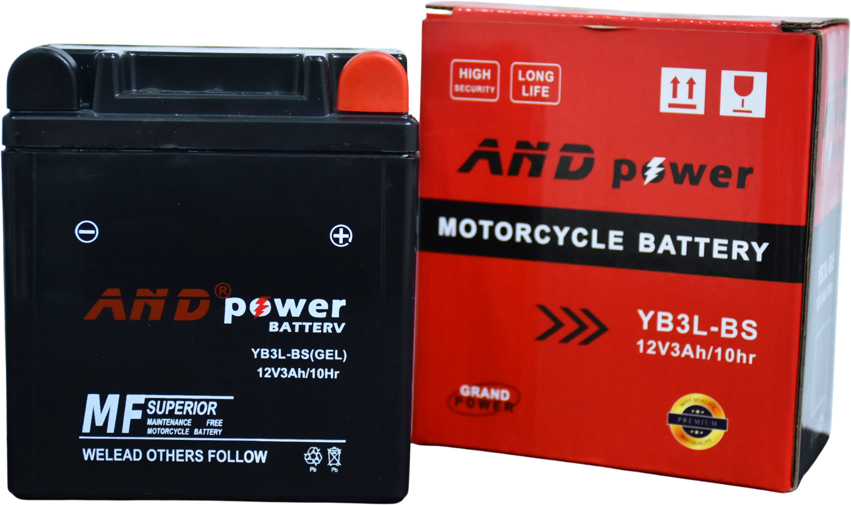 BATERIA DT 125 - YB3L - AND POWER