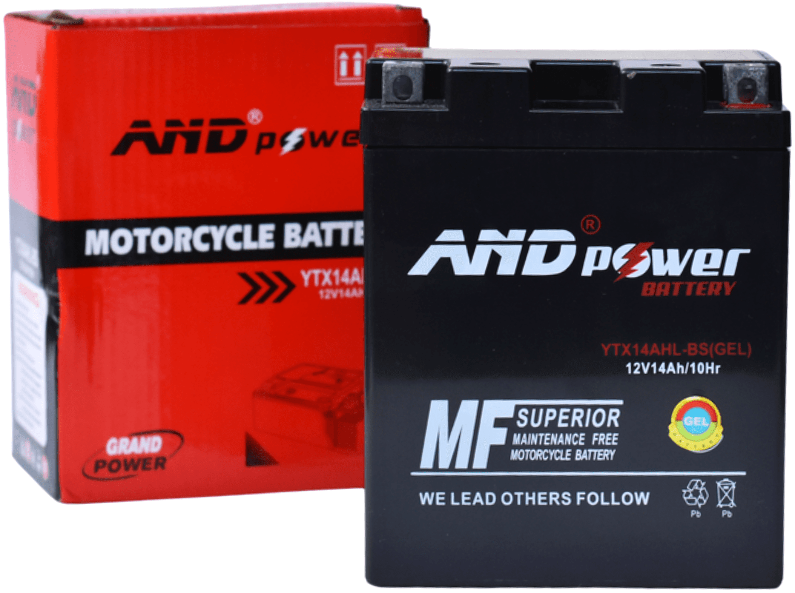 BATERIA KLR - YTX14A-HL - AND POWER