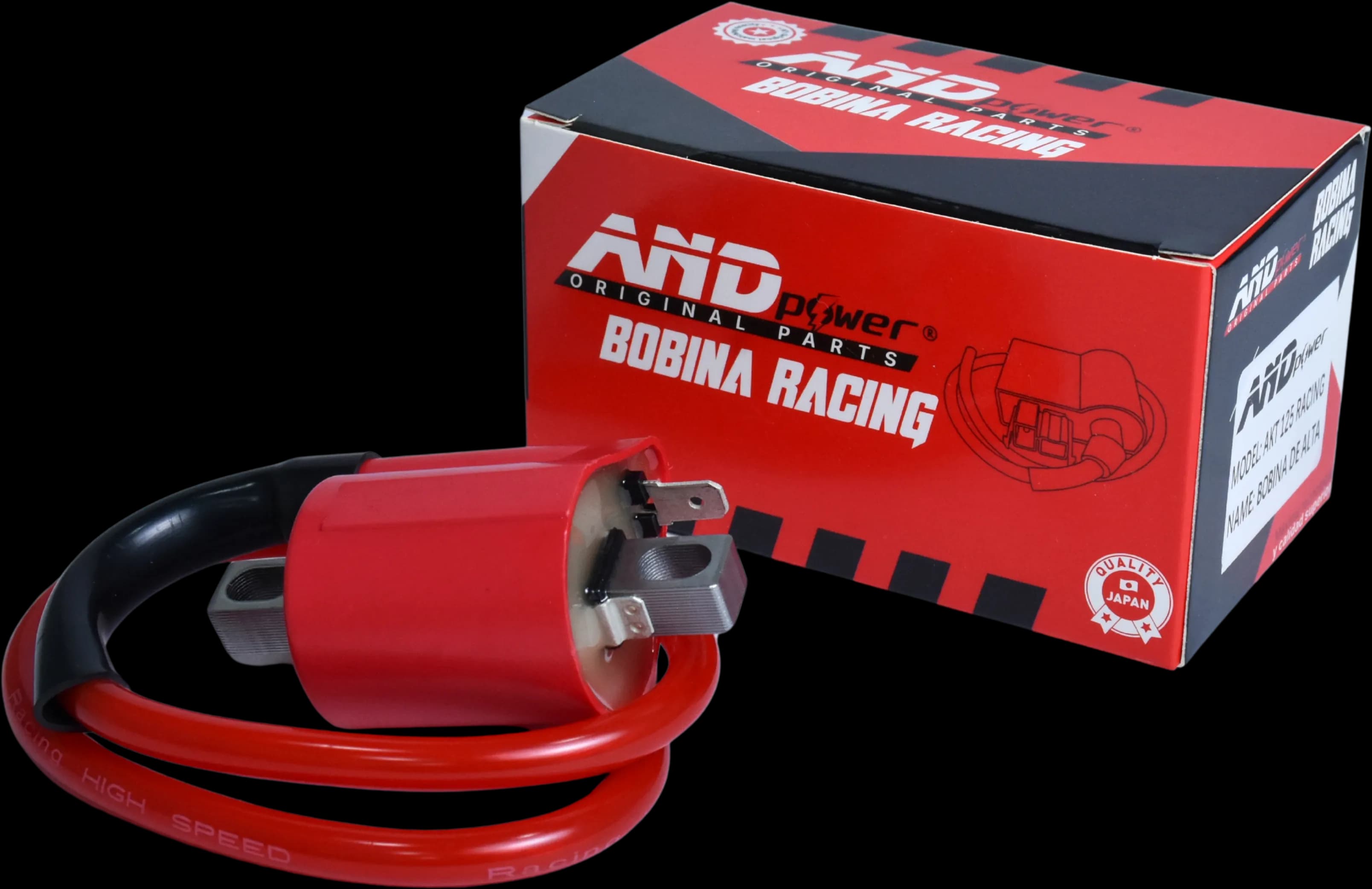 BOBINA DE ALTA AKT RACING- AND POWER