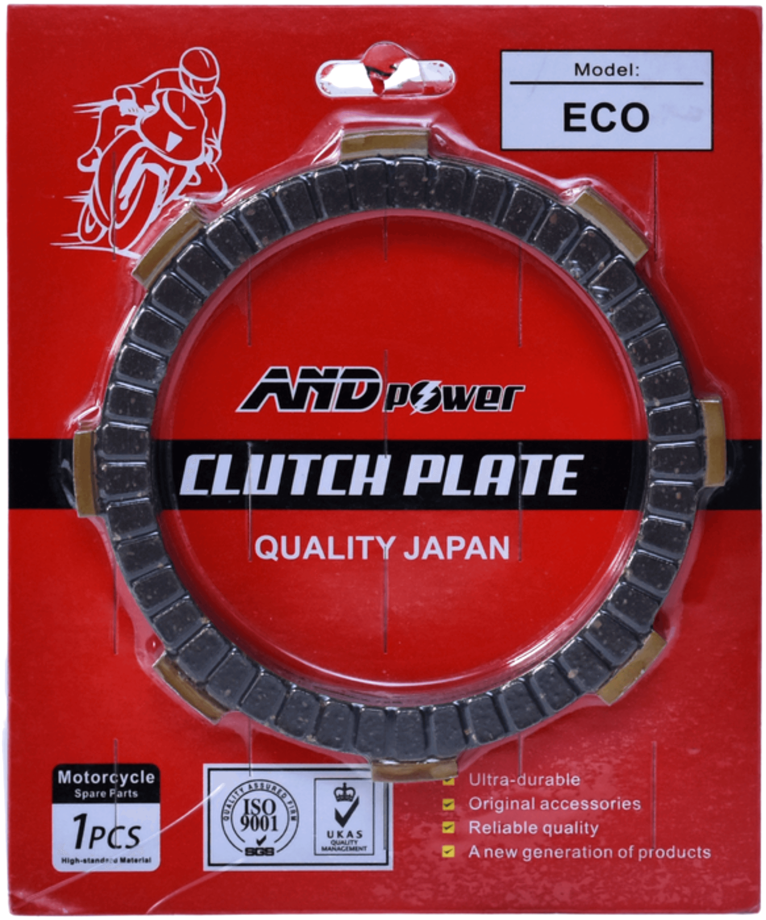 DISCOS CLUTCH AKT 125/150/200 (X4) - AND POWER