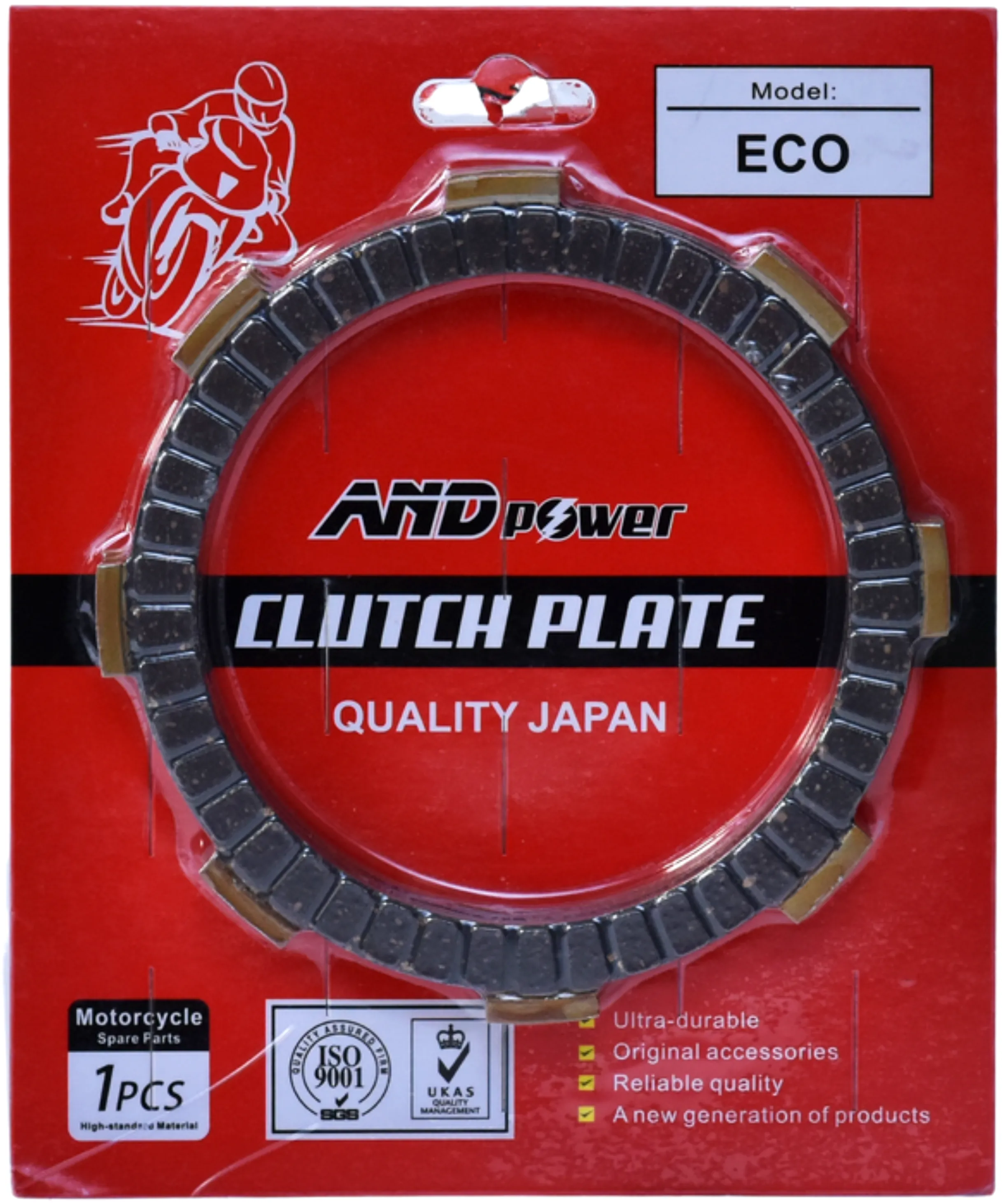 DISCOS CLUTCH AKT 125/150/200 (X4) - AND POWER