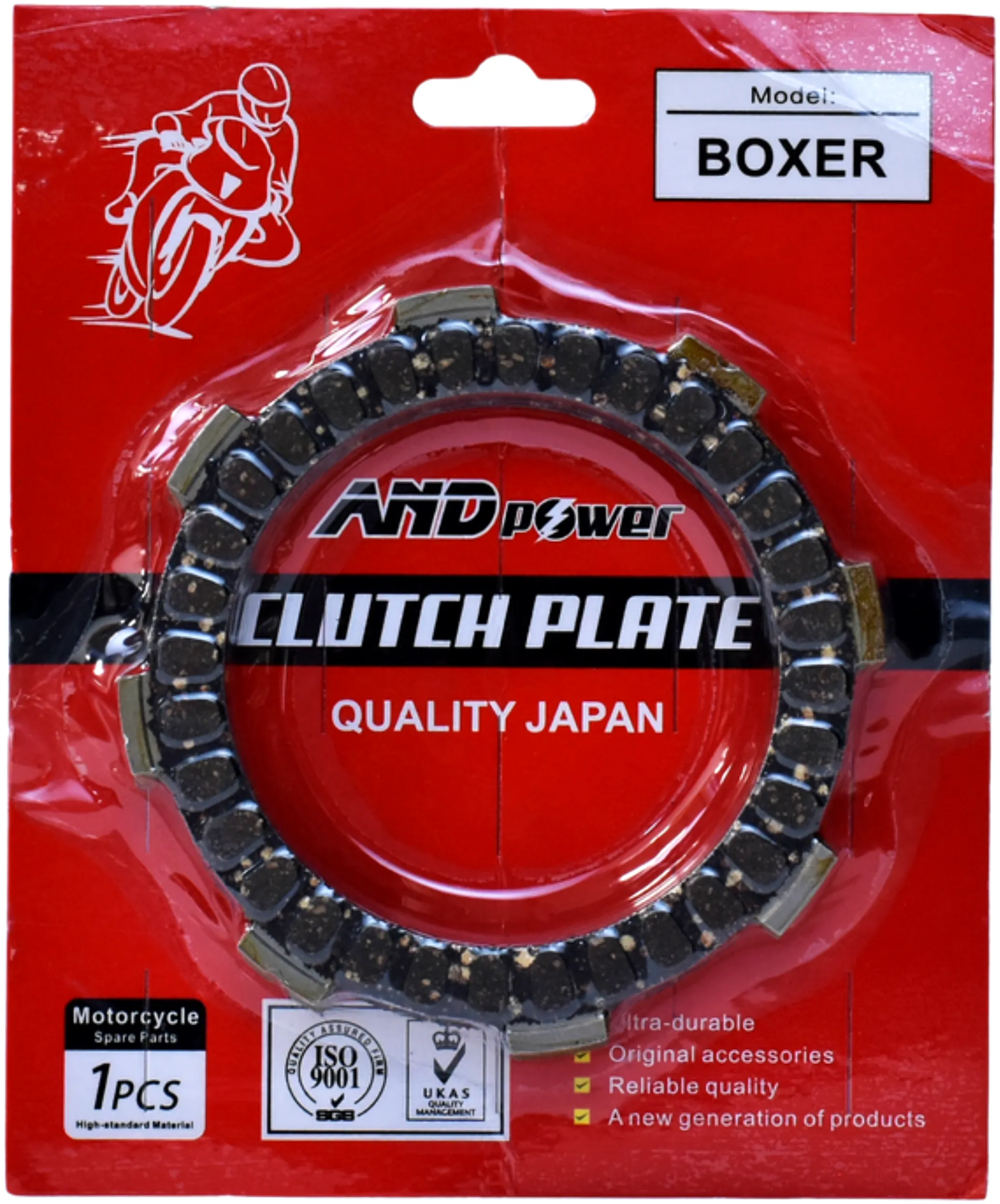 DISCOS CLUTCH BOXER CT 100 - AND POWER