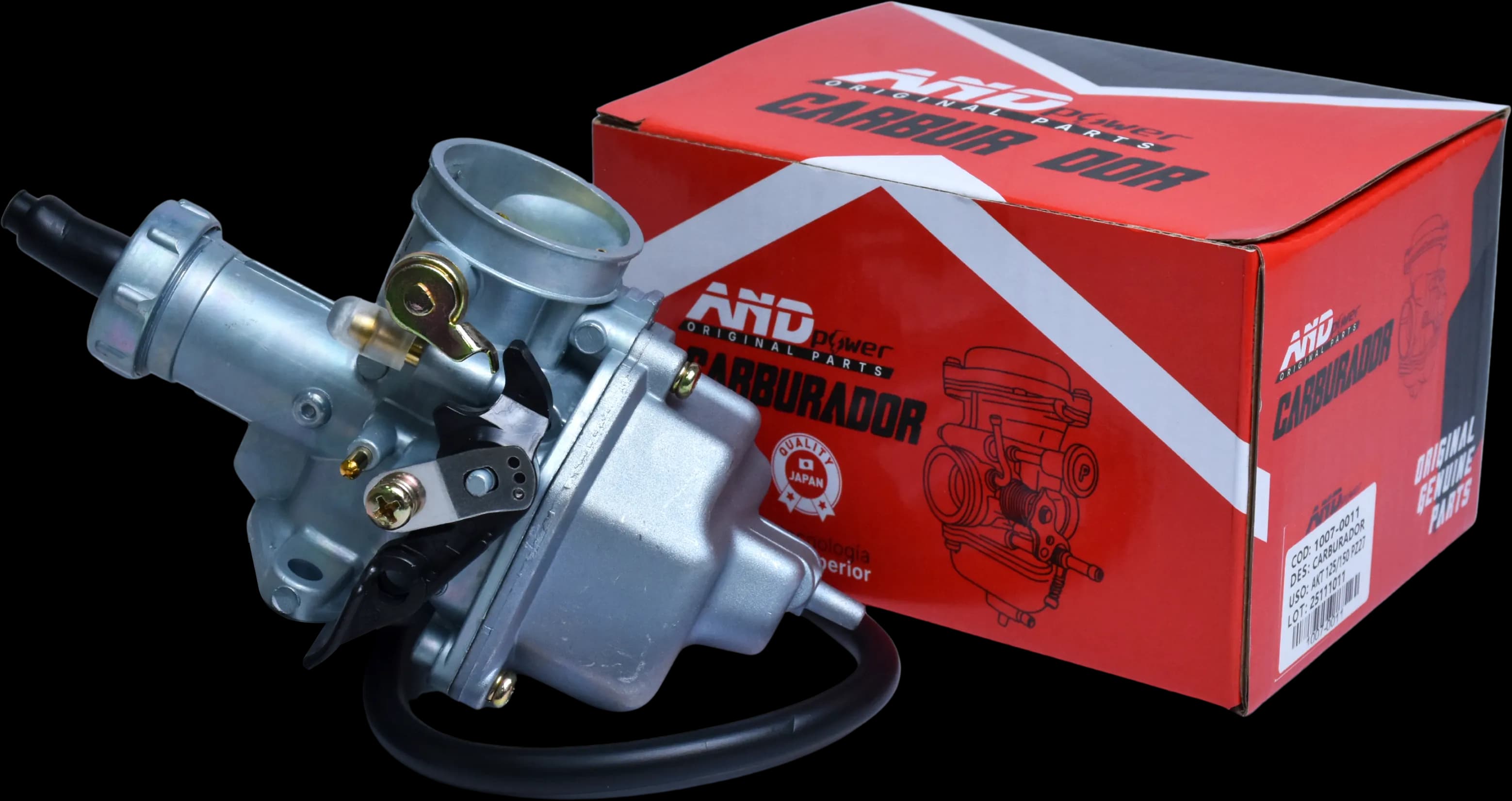CARBURADOR AKT 125/150_PZ27 - AND POWER