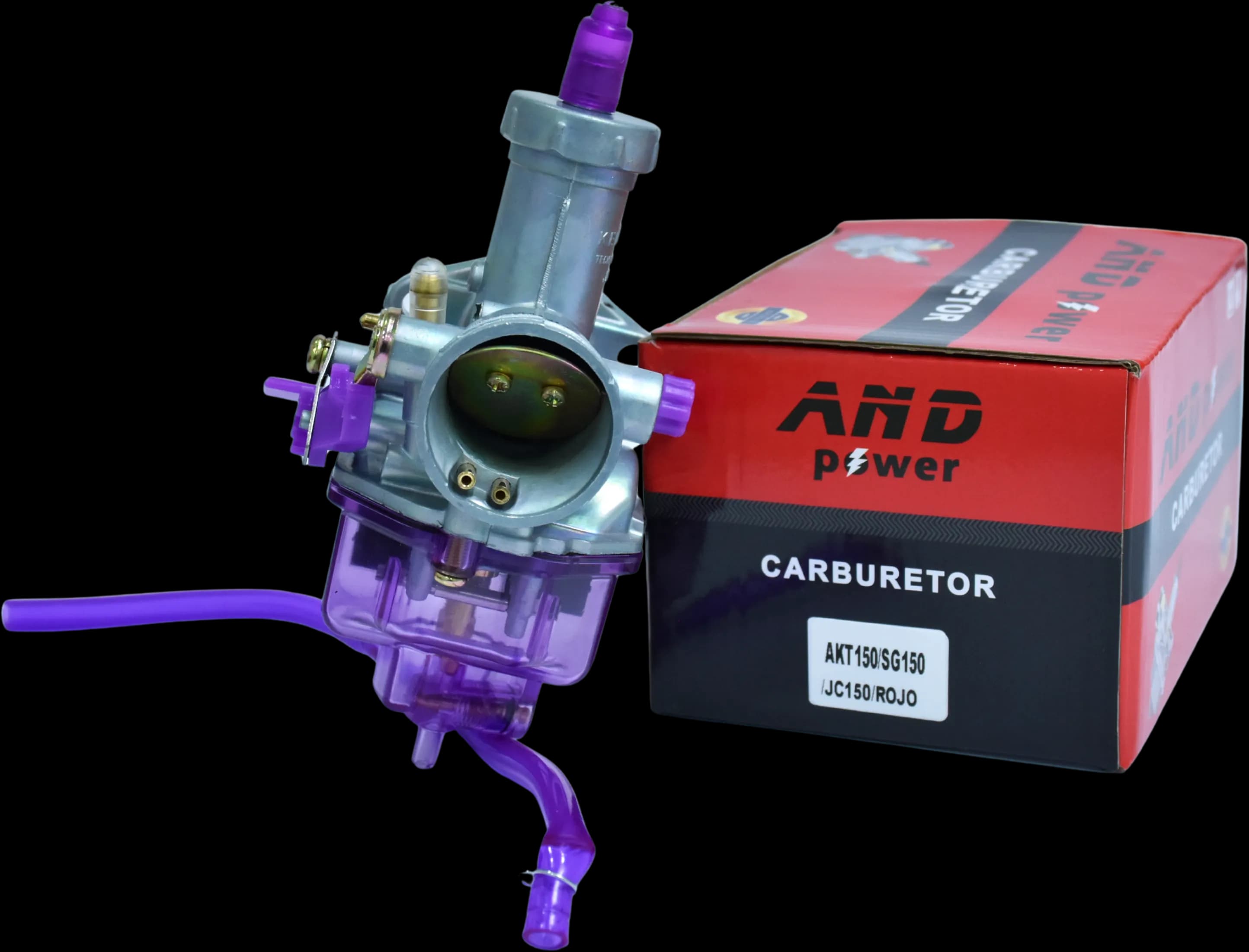 CARBURADOR AKT 125/150_ PZ27 - PUR- PURA - AND POWER