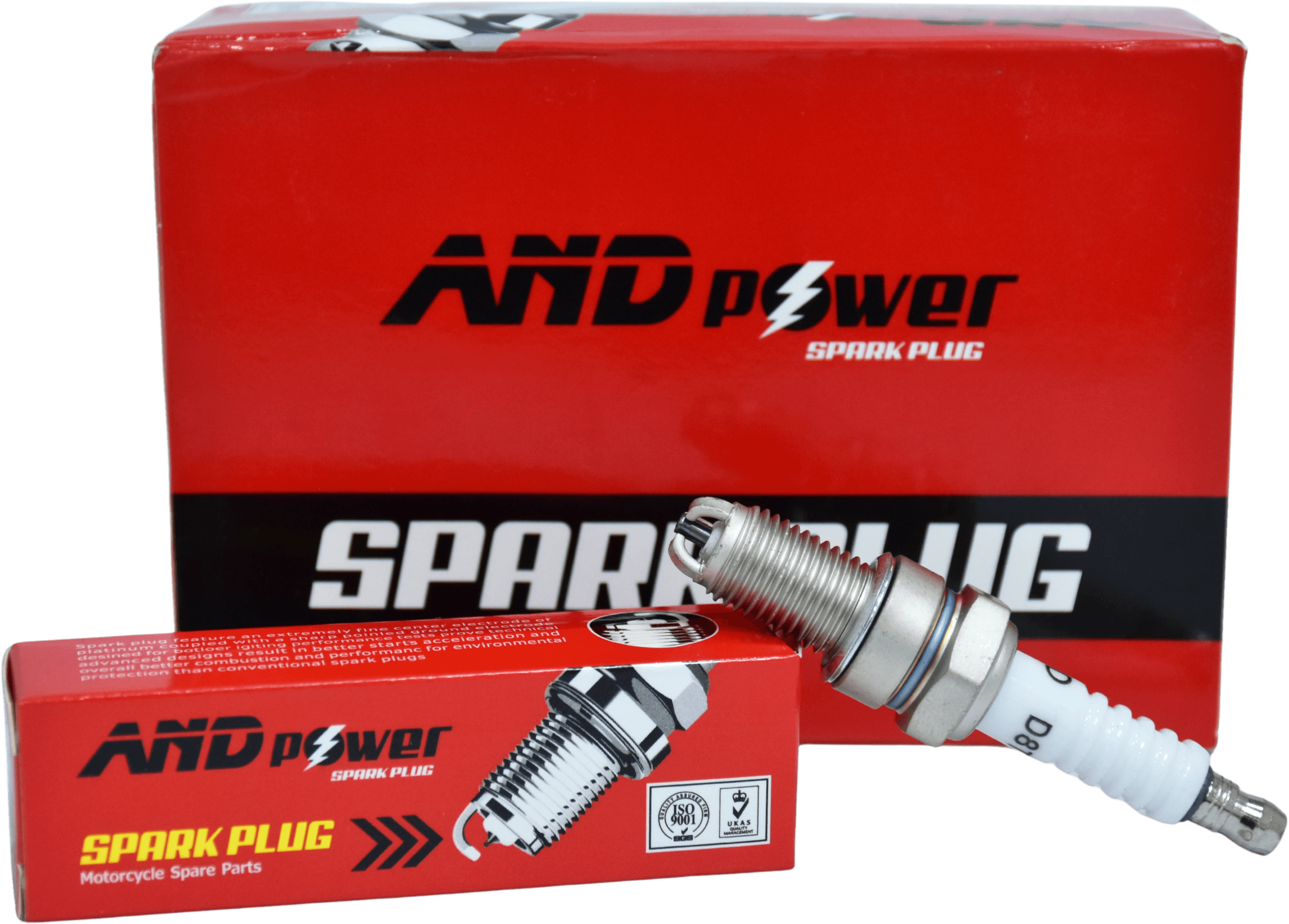 BUJIA AKT 125/XL/VENEZ - D8EAJ - 3 ELECTRODOS - AND POWER