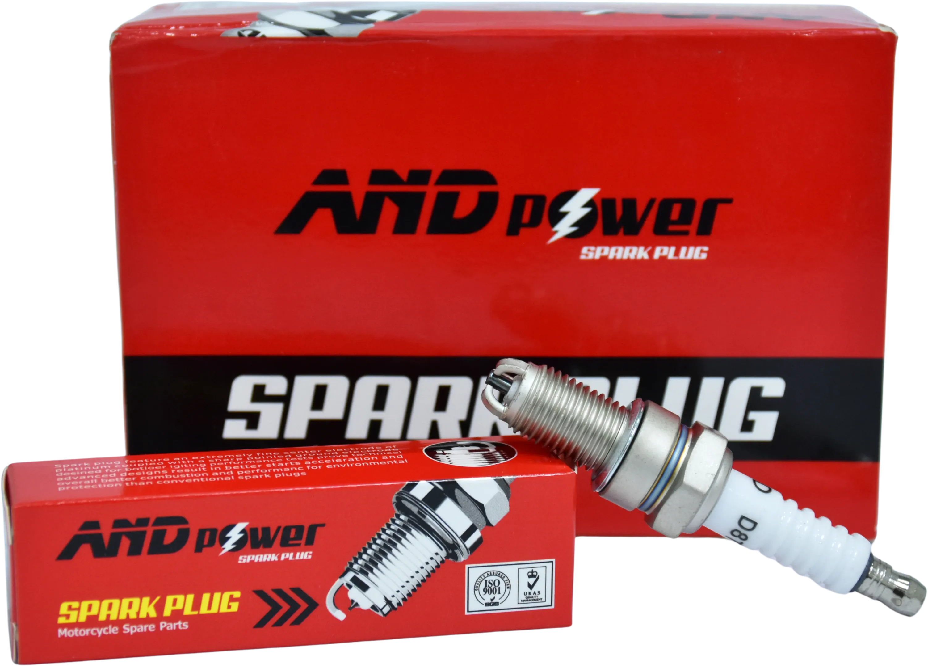 BUJIA AKT 125/XL/VENEZ - D8EAJ - 3 ELECTRODOS - AND POWER
