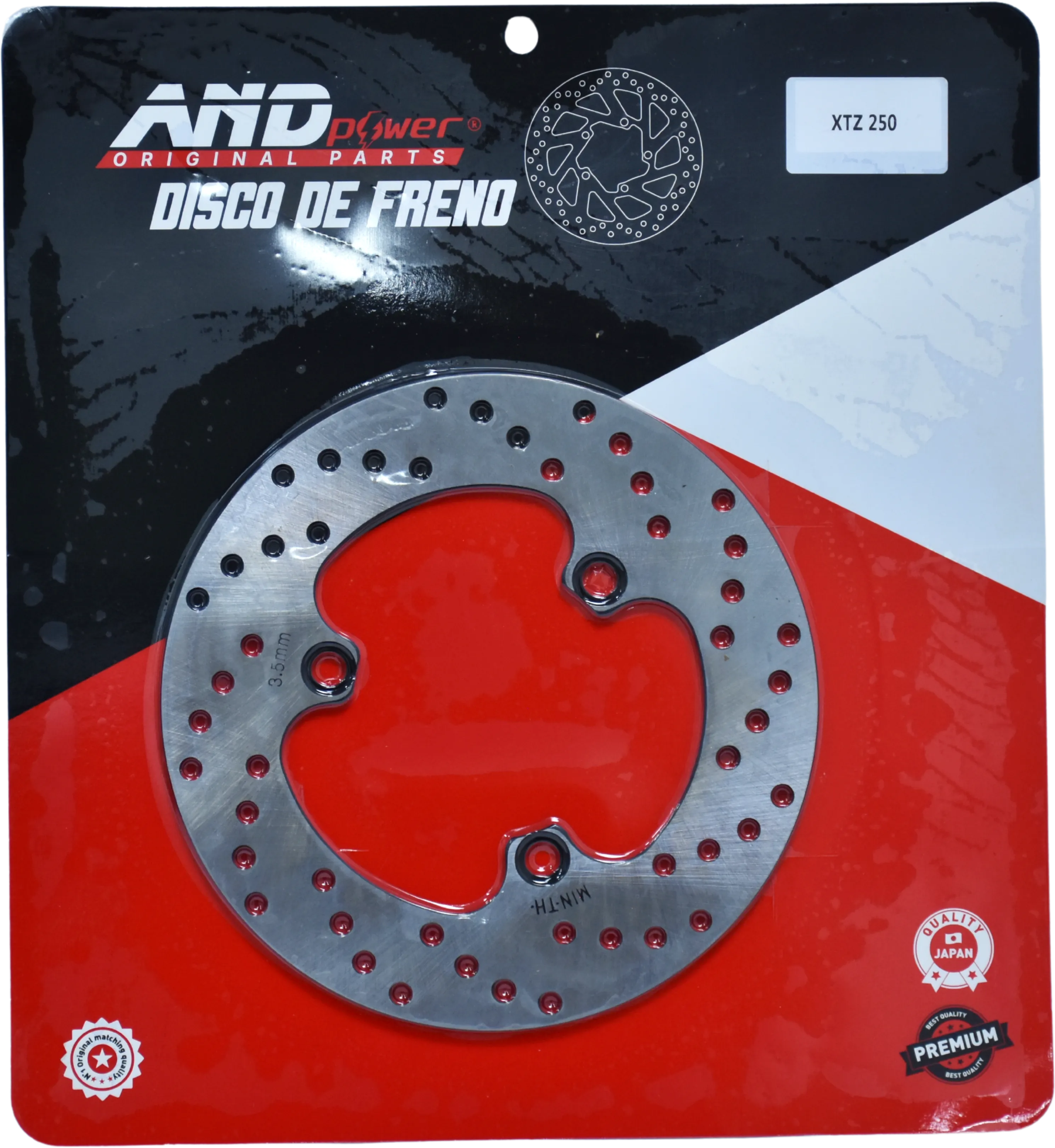 DISCO FRENO TRAS. XTZ 250 - AND POWER
