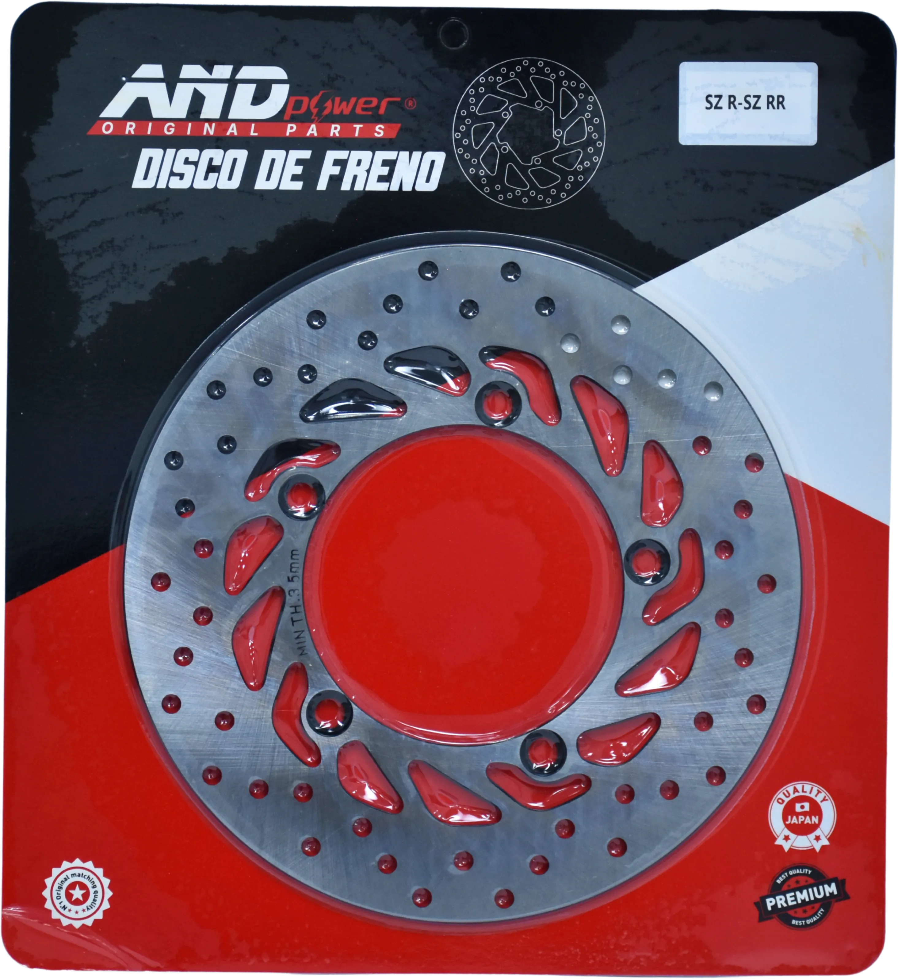 DISCO FRENO DEL. SZR 150 - AND POWER