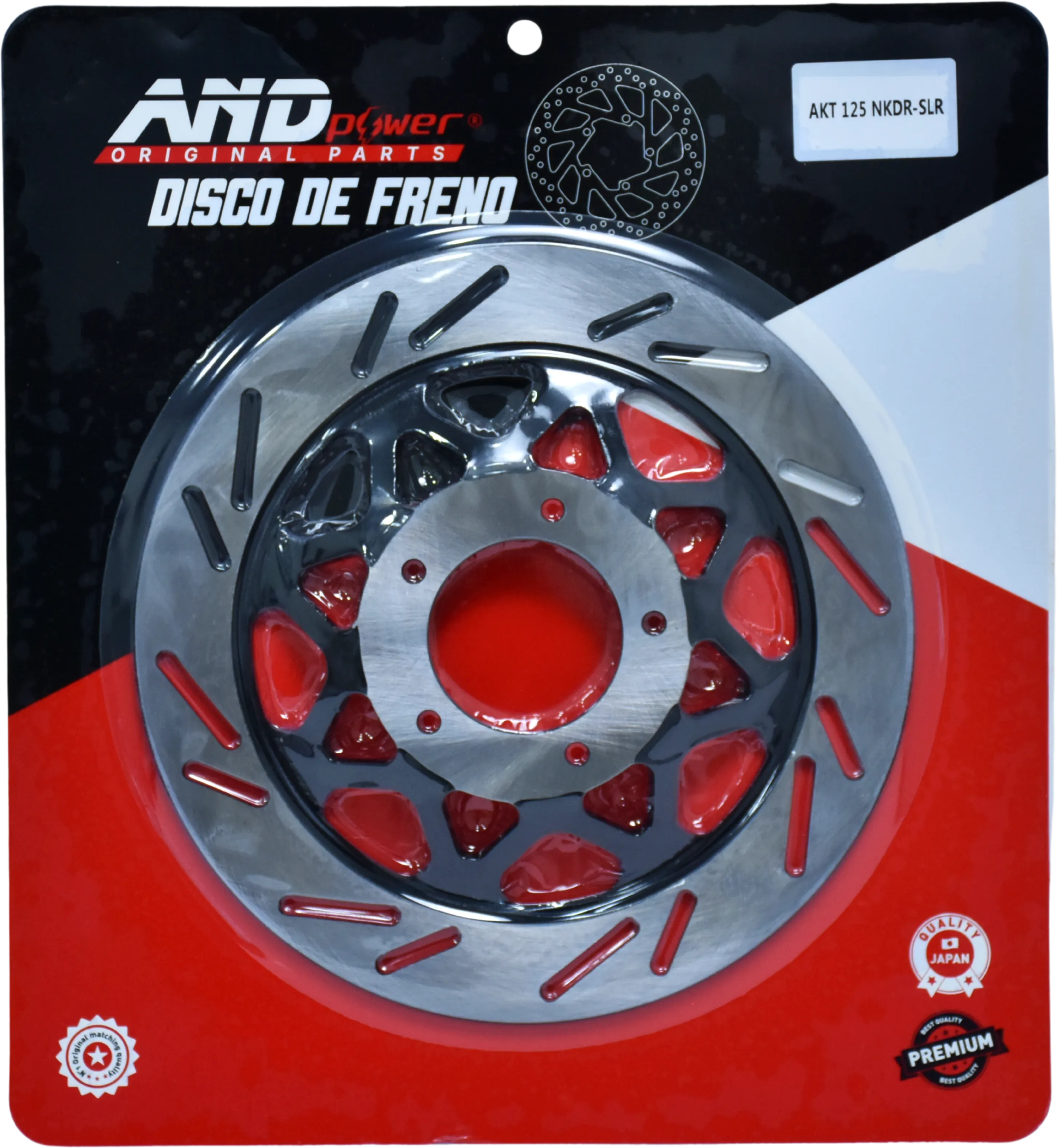 DISCO FRENO DEL. AKT 125 NKD/SL MV - AND POWER