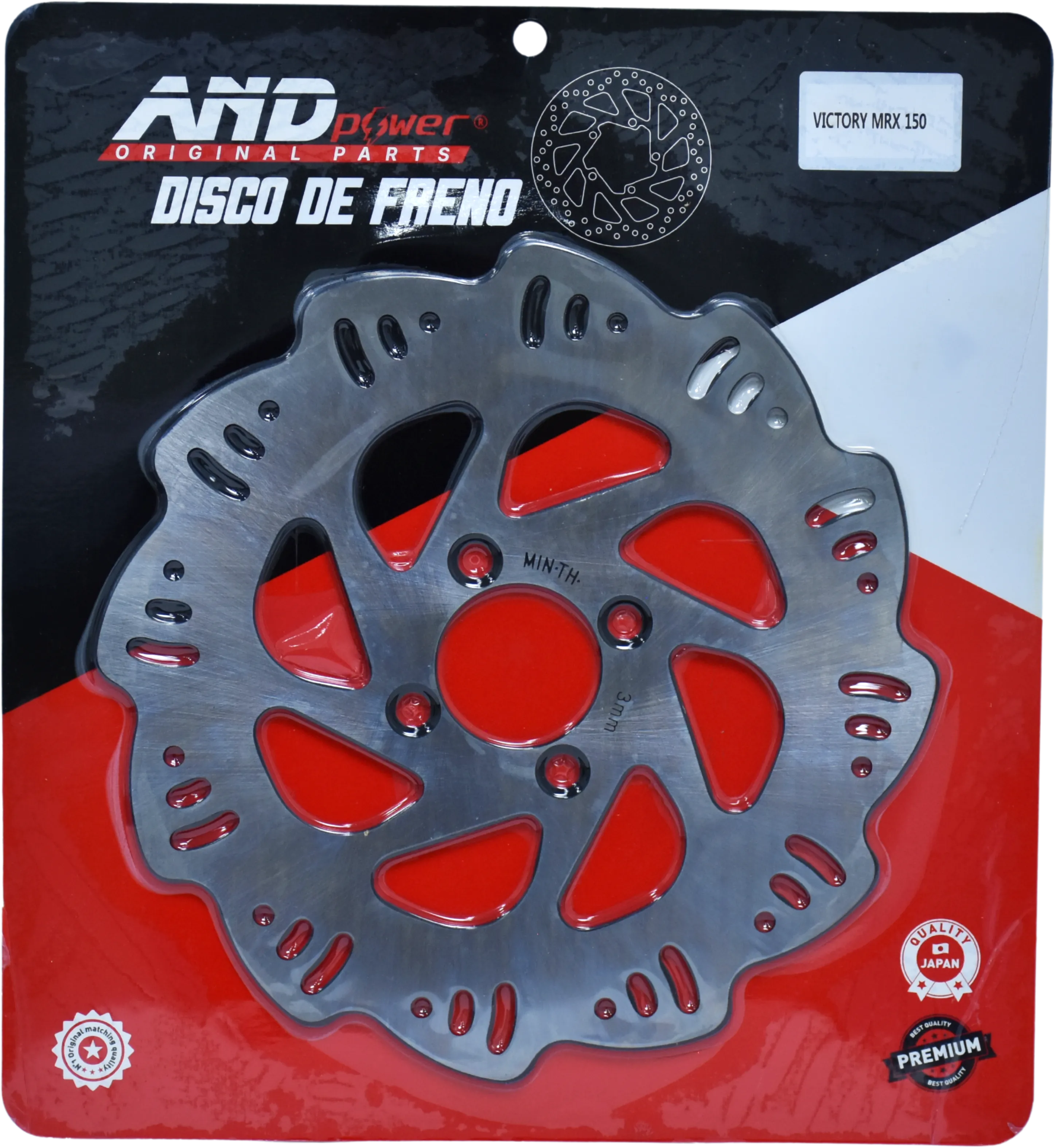 DISCO FRENO DEL. MRX 150 VICTORY - AND POWER