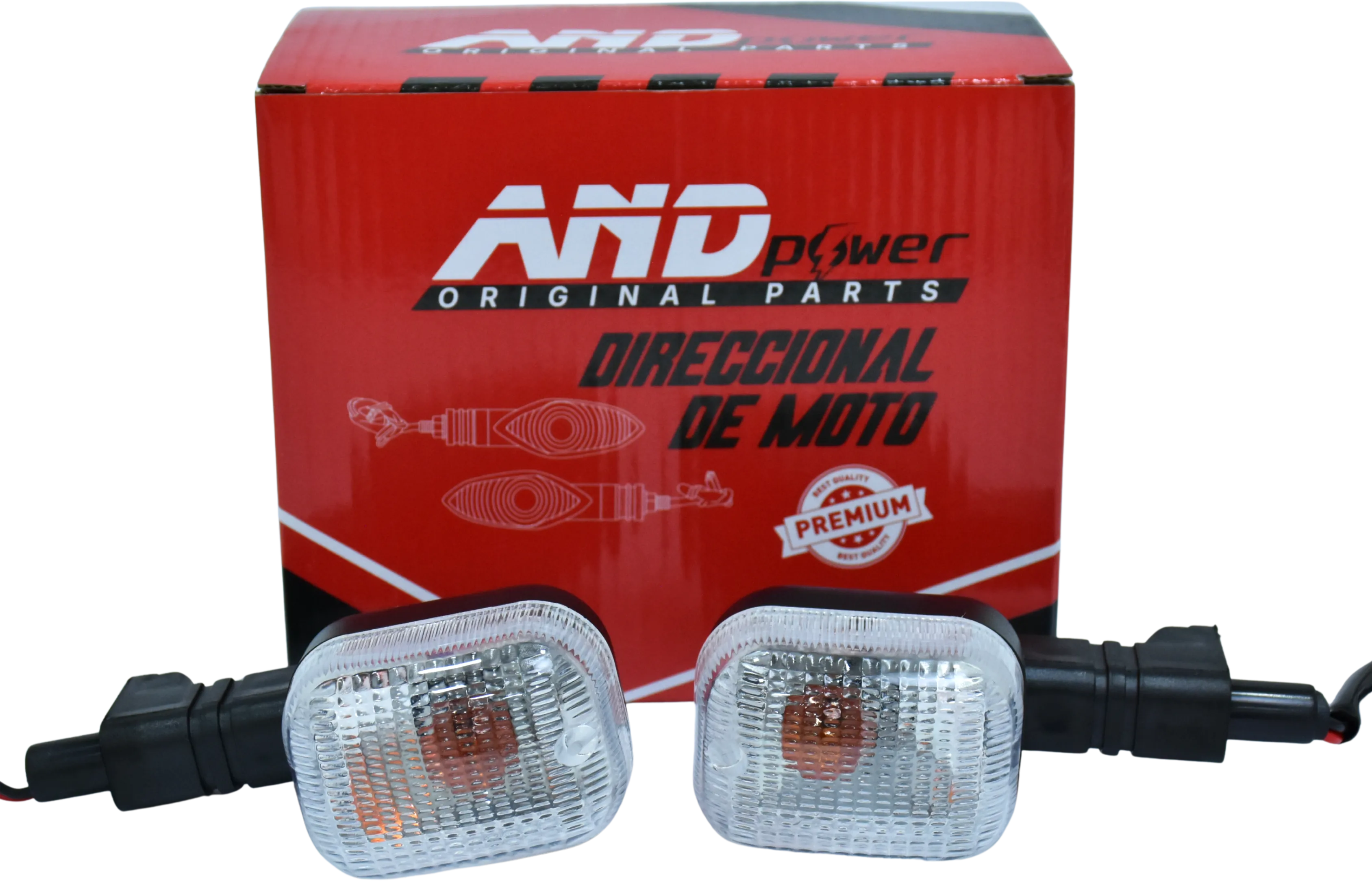 DIRECCIONAL BWS 125 COCA TRANSPAR- ENTE (X4 UND) AND POWER