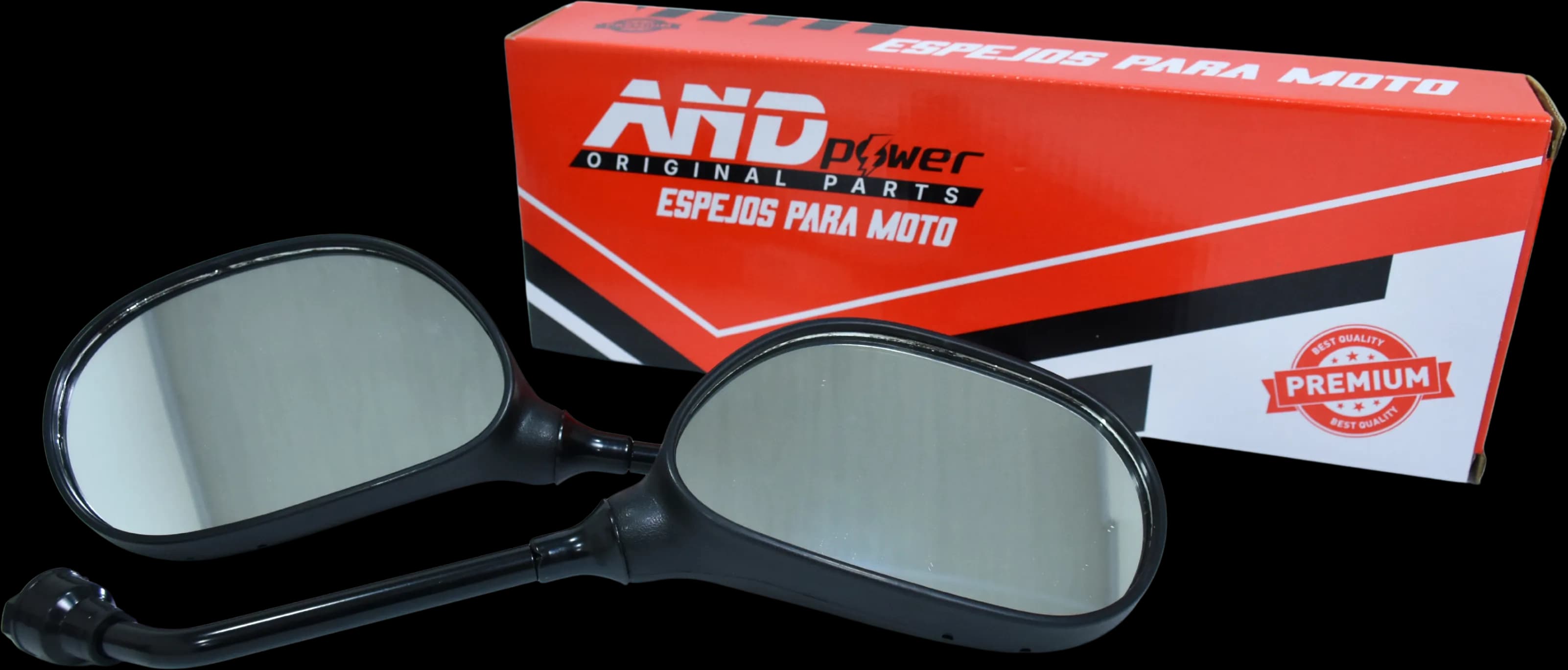 ESPEJOS YAMAHA XTZ125 TIPO ORIGINAL AND POWER
