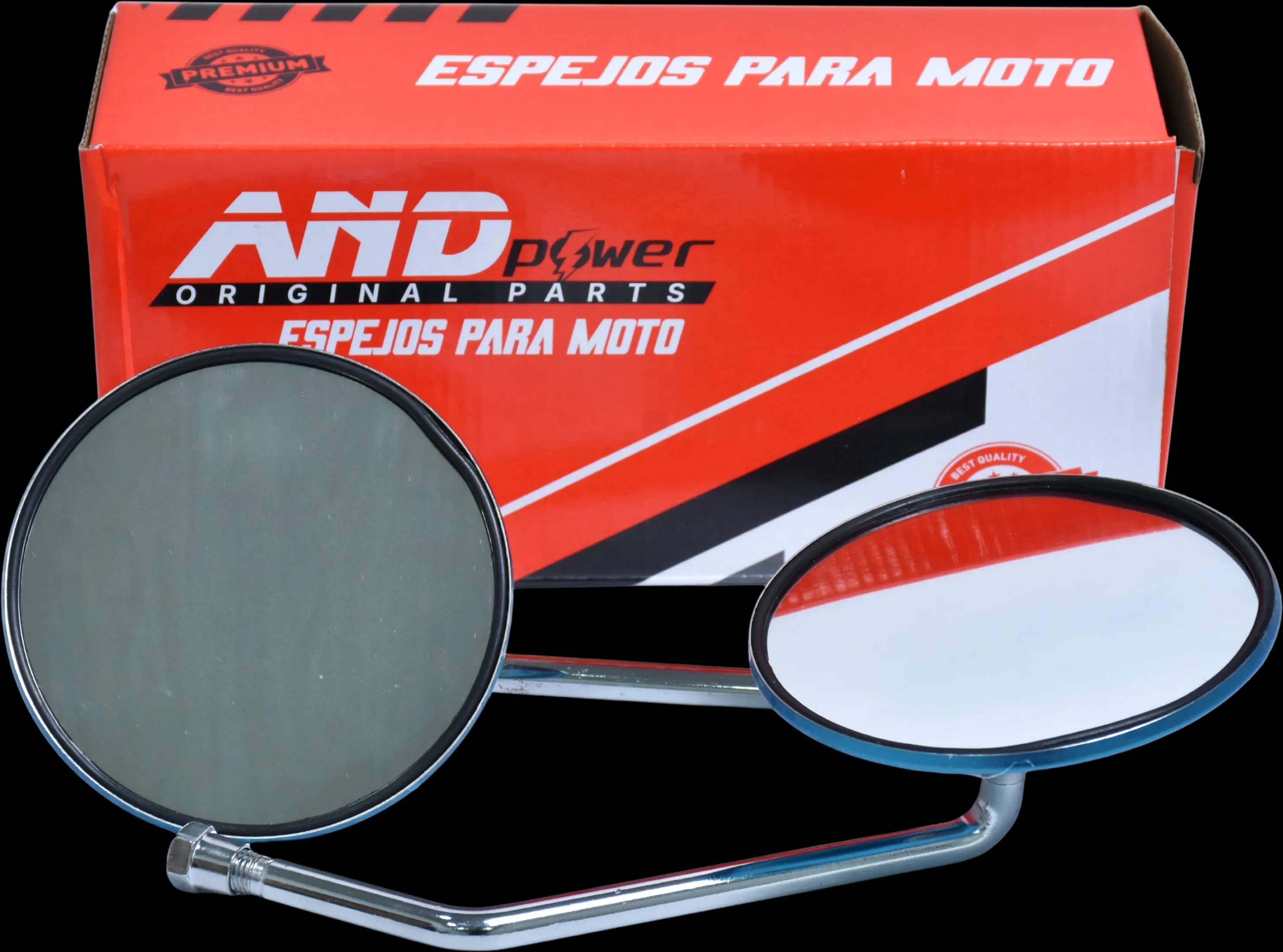 ESPEJOS GN 125H REDONDO- AND POWER