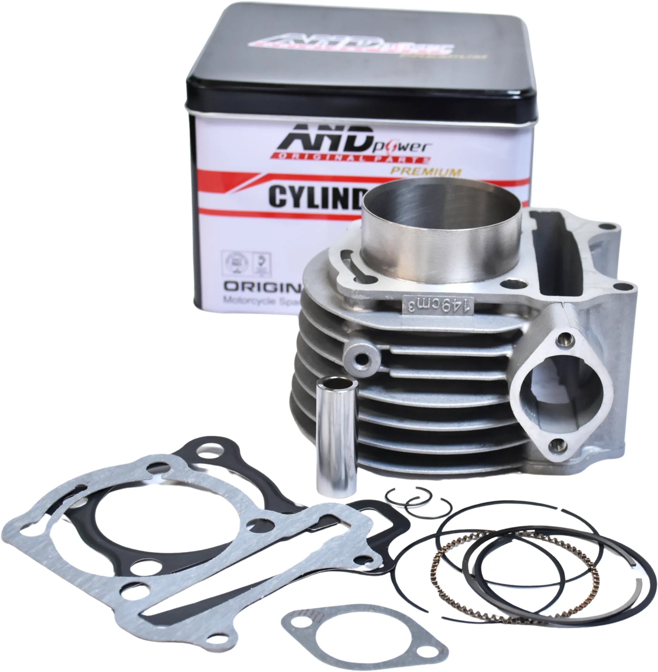 KIT CILINDRO BWS BERA/AGILITY 150 (GRIS) - AND POWER