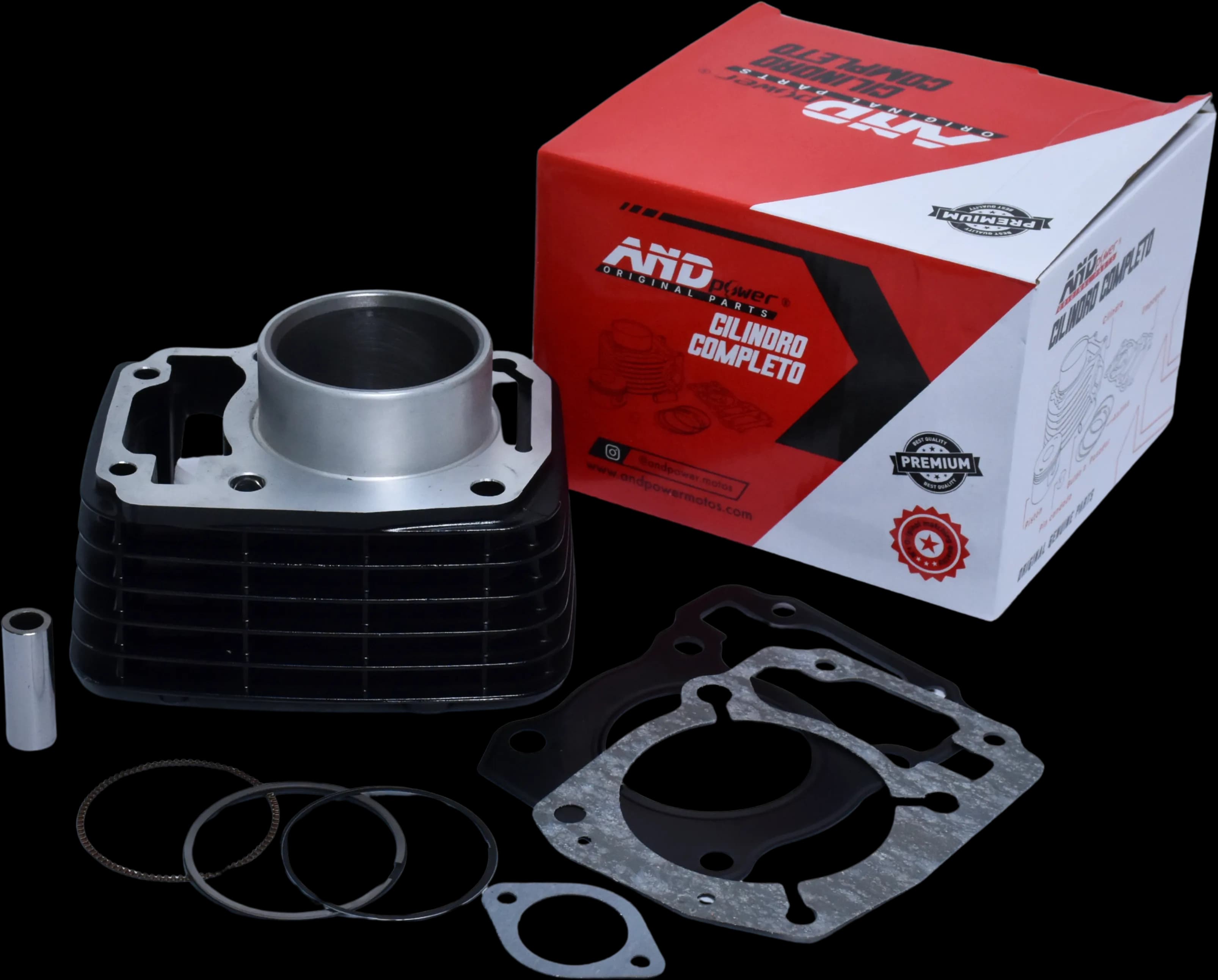 KIT CILINDRO CBF/MRX/RTX 150 NEGRO- AND POWER
