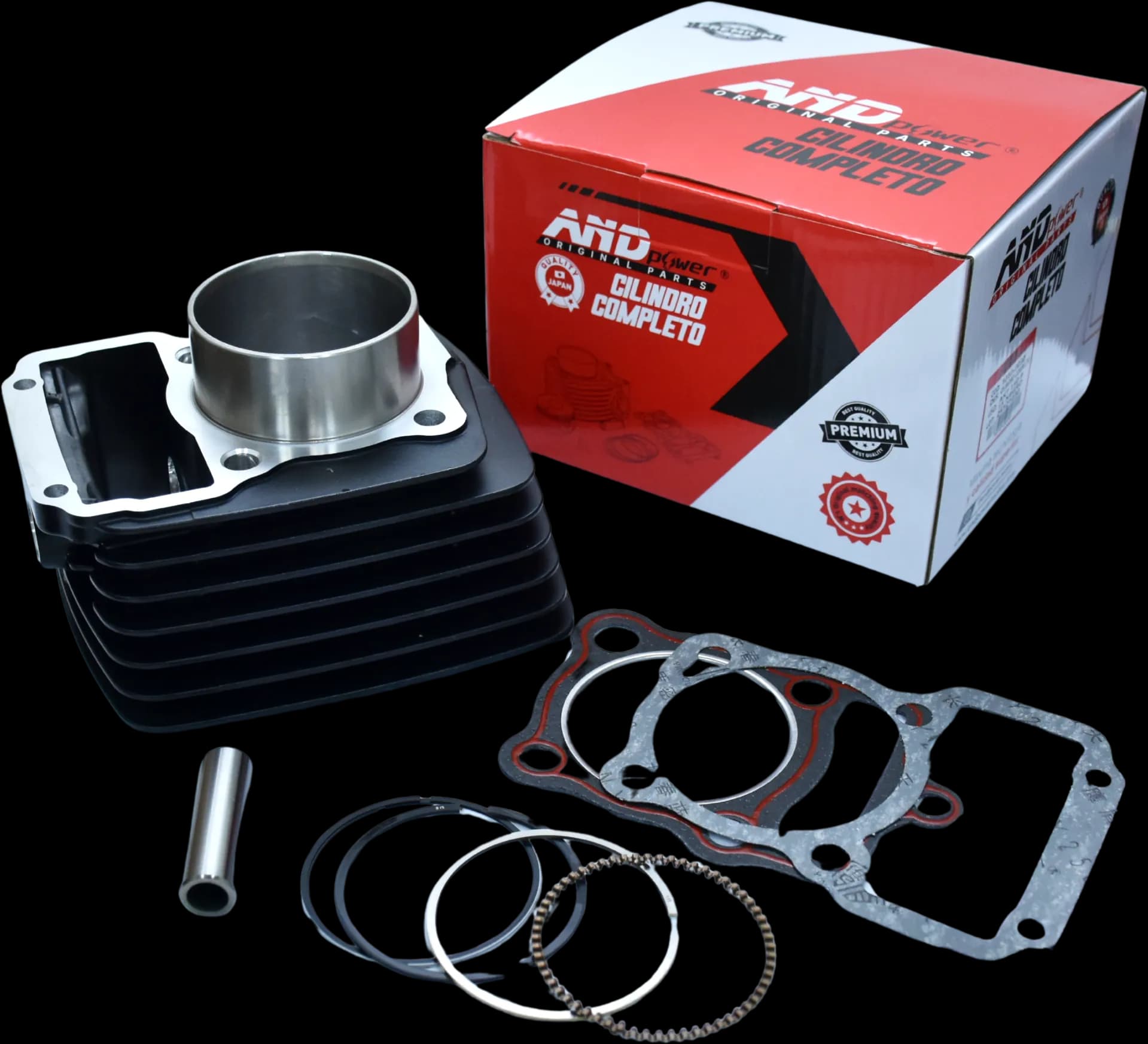 KIT CILINDRO AKT 150/SOCIALISTA P13 NE- GRO - AND POWER