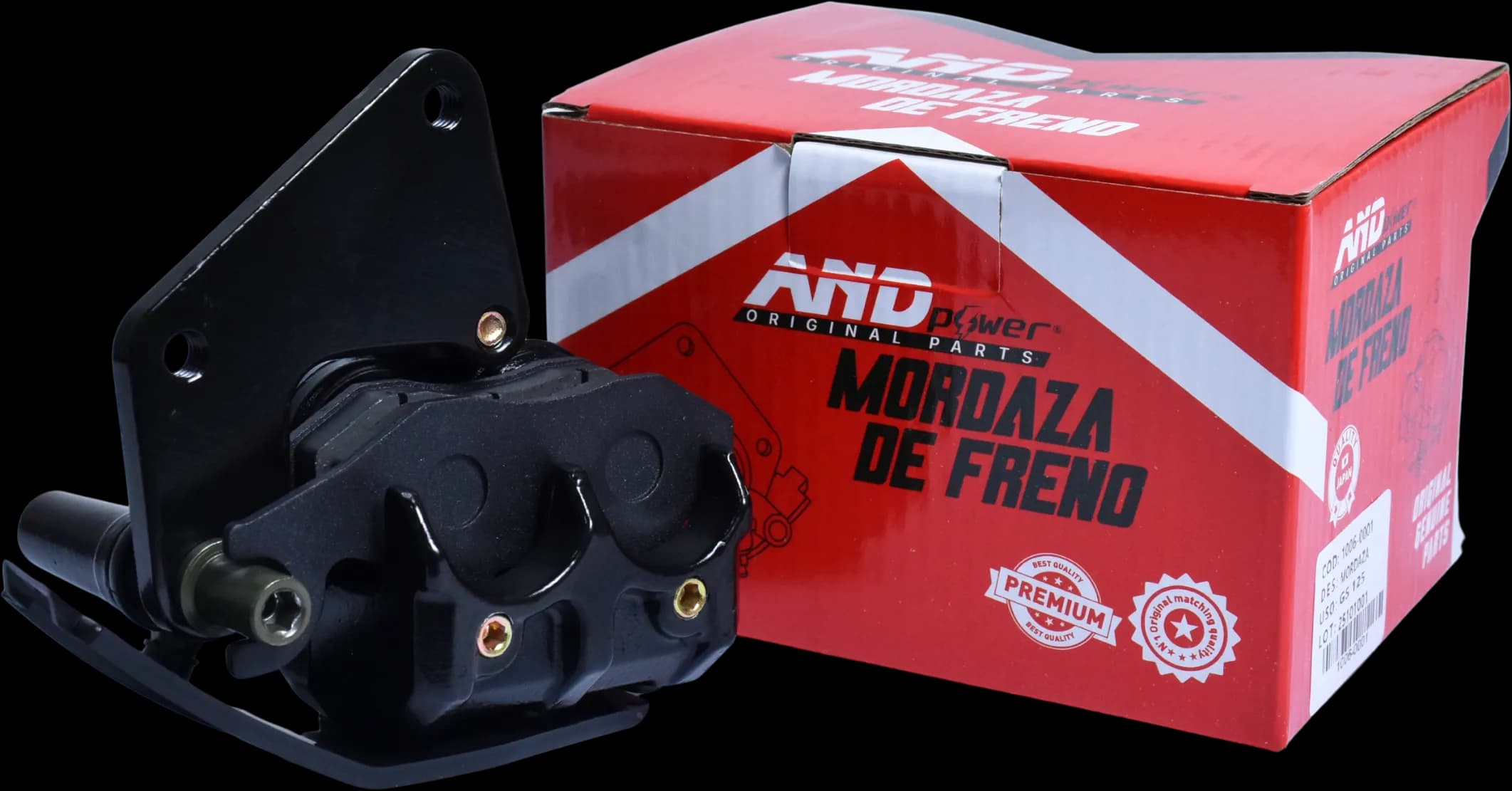 MORDAZA FRENO DEL. GS125 - AND POWER