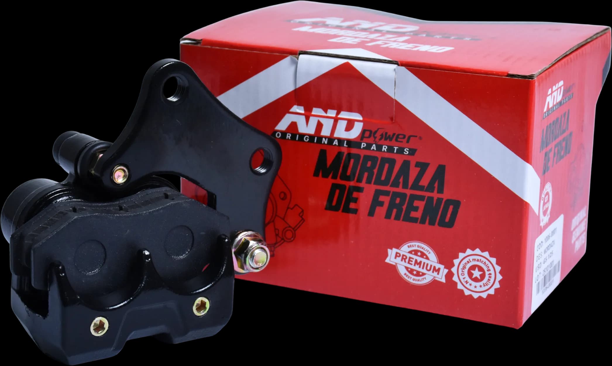 MORDAZA FRENO DEL. AKT 125 - AND POWER