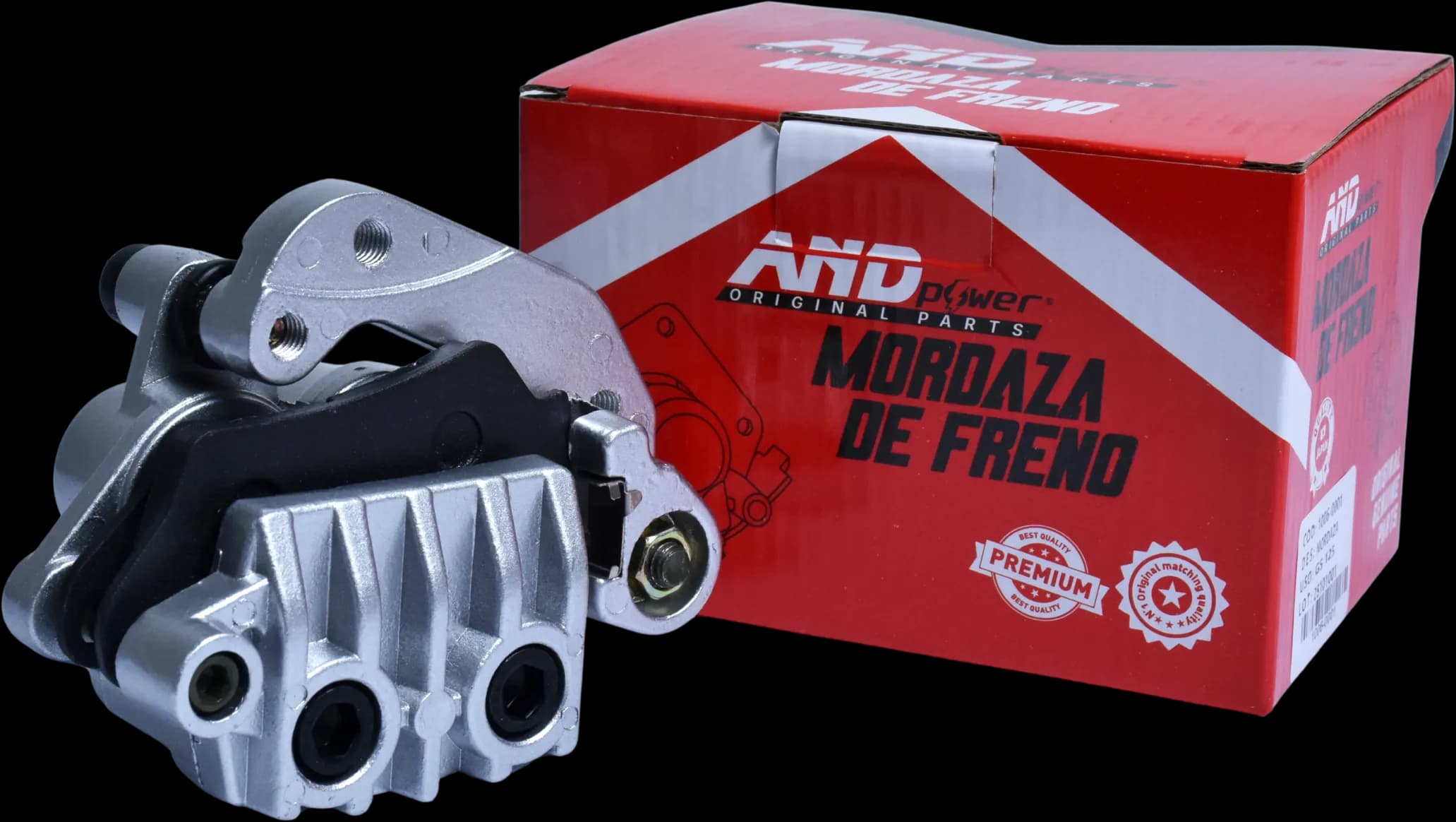 MORDAZA FRENO DEL. PULSAR 135 - AND POWER