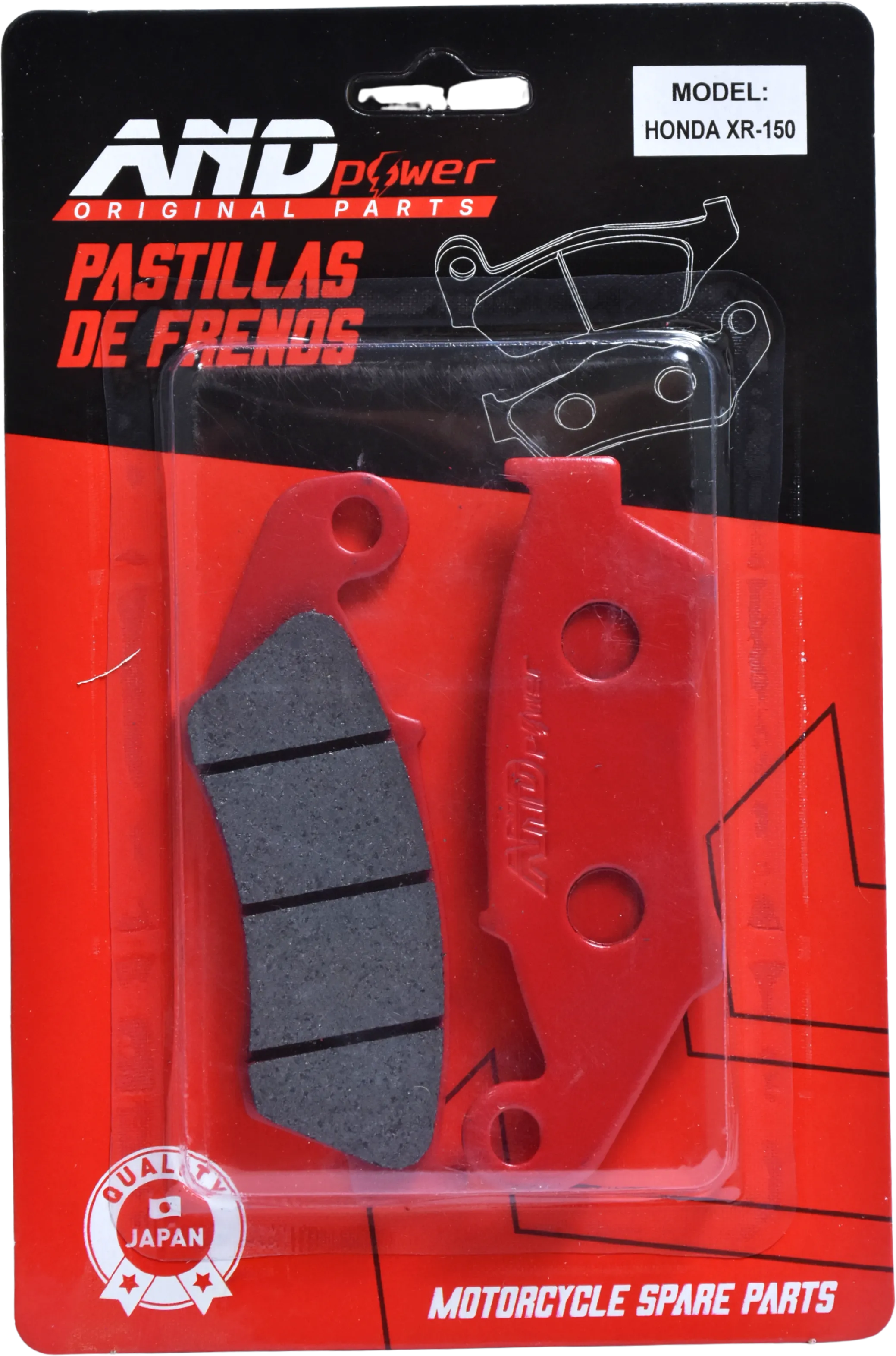PASTILLA FRENO XR 150/XR 300- AND POWER