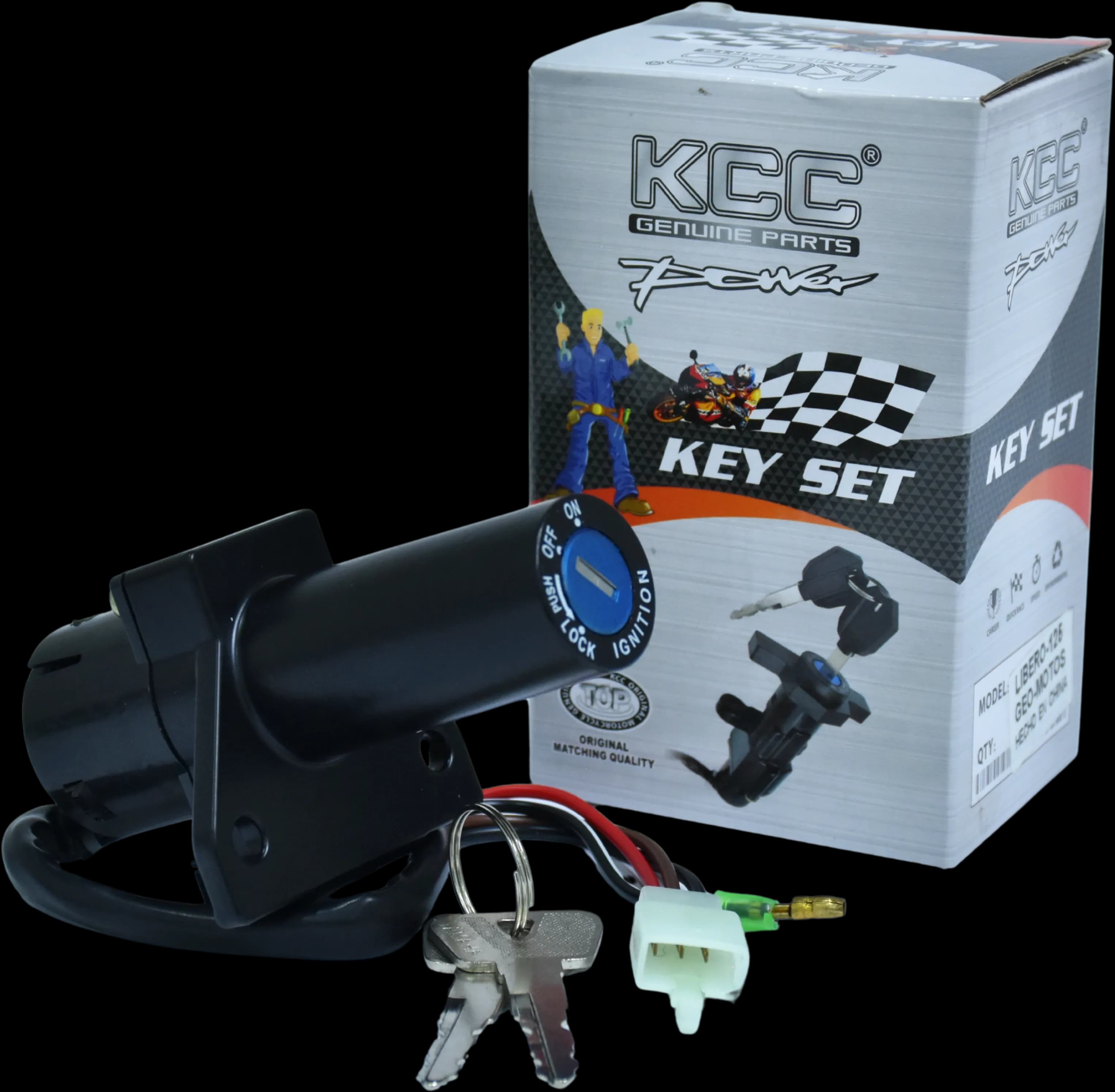 SWITCHERA LIBERO 125/XTZ 125 - TIPO ORIGINAL - KCC