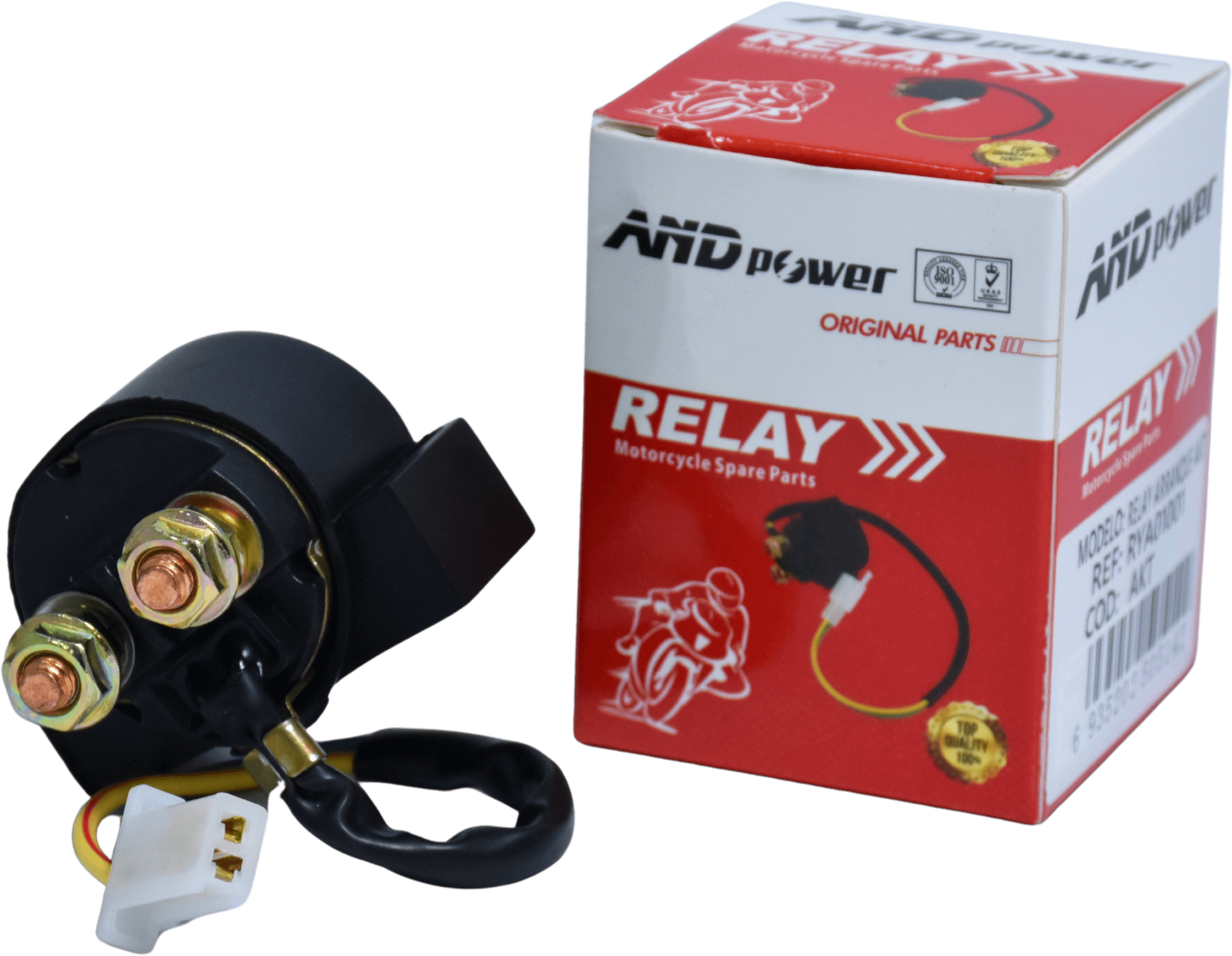 RELAY DE ARRANQUE AKT 125/UNIV - AND POWER