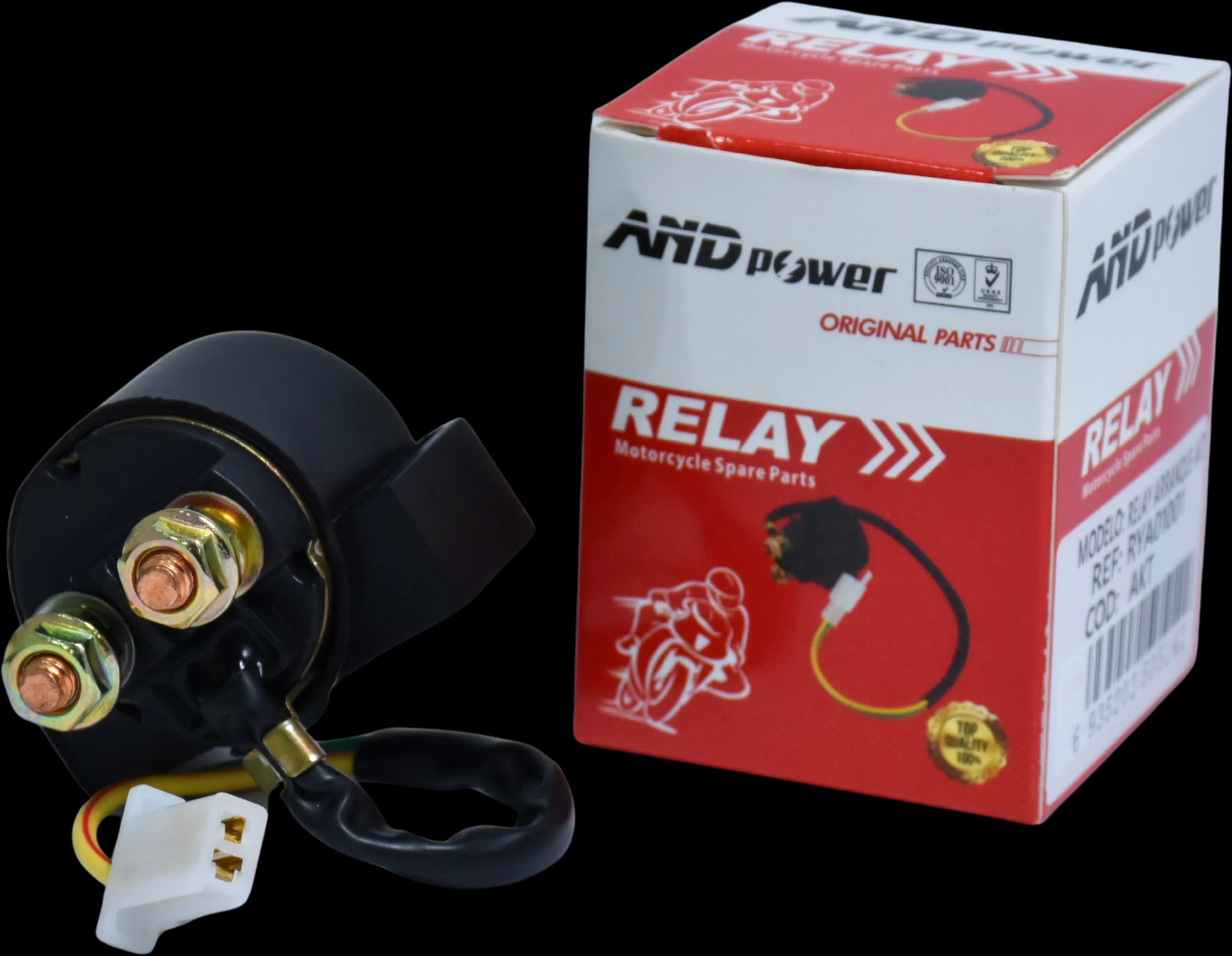 RELAY DE ARRANQUE AKT 125/UNIV - AND POWER