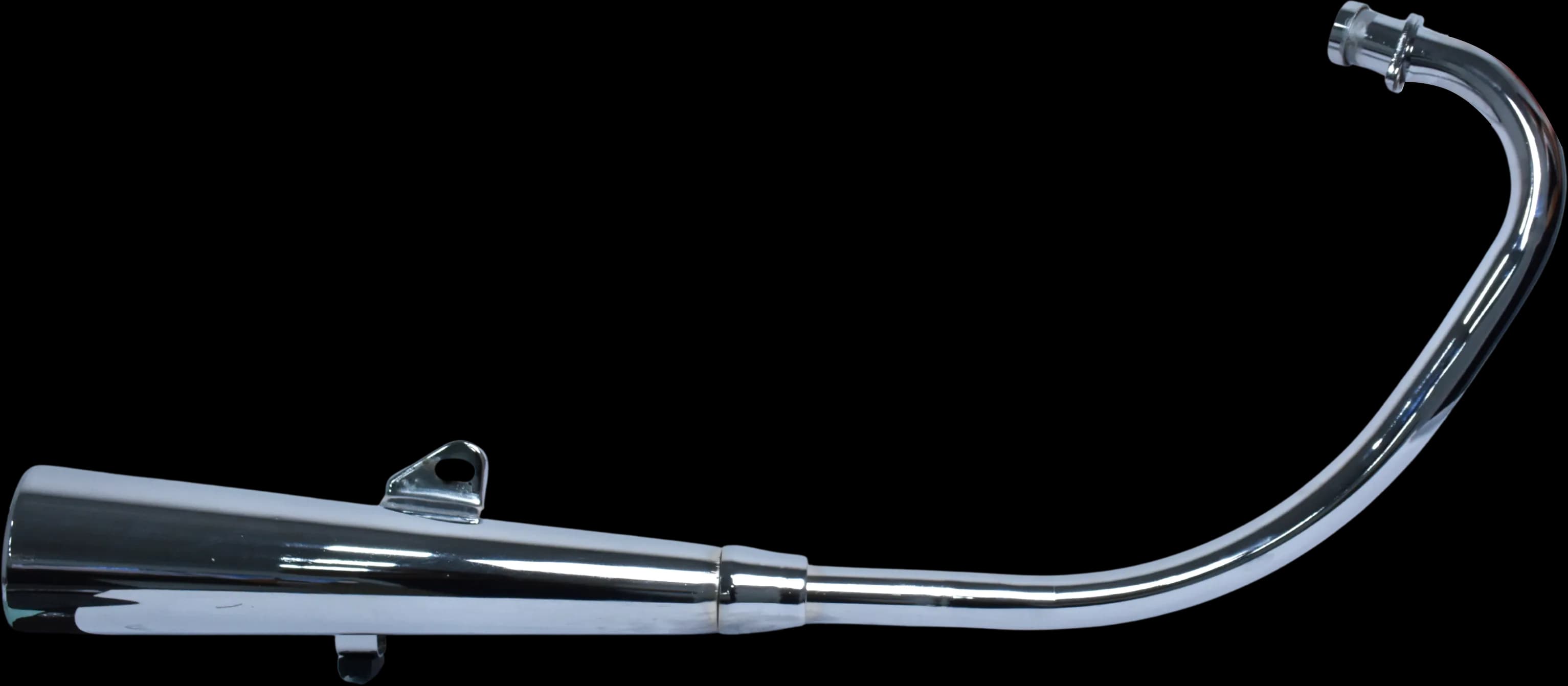 TUBO EXOSTO SUZUKI GN 125- CROMADO - AND POWER